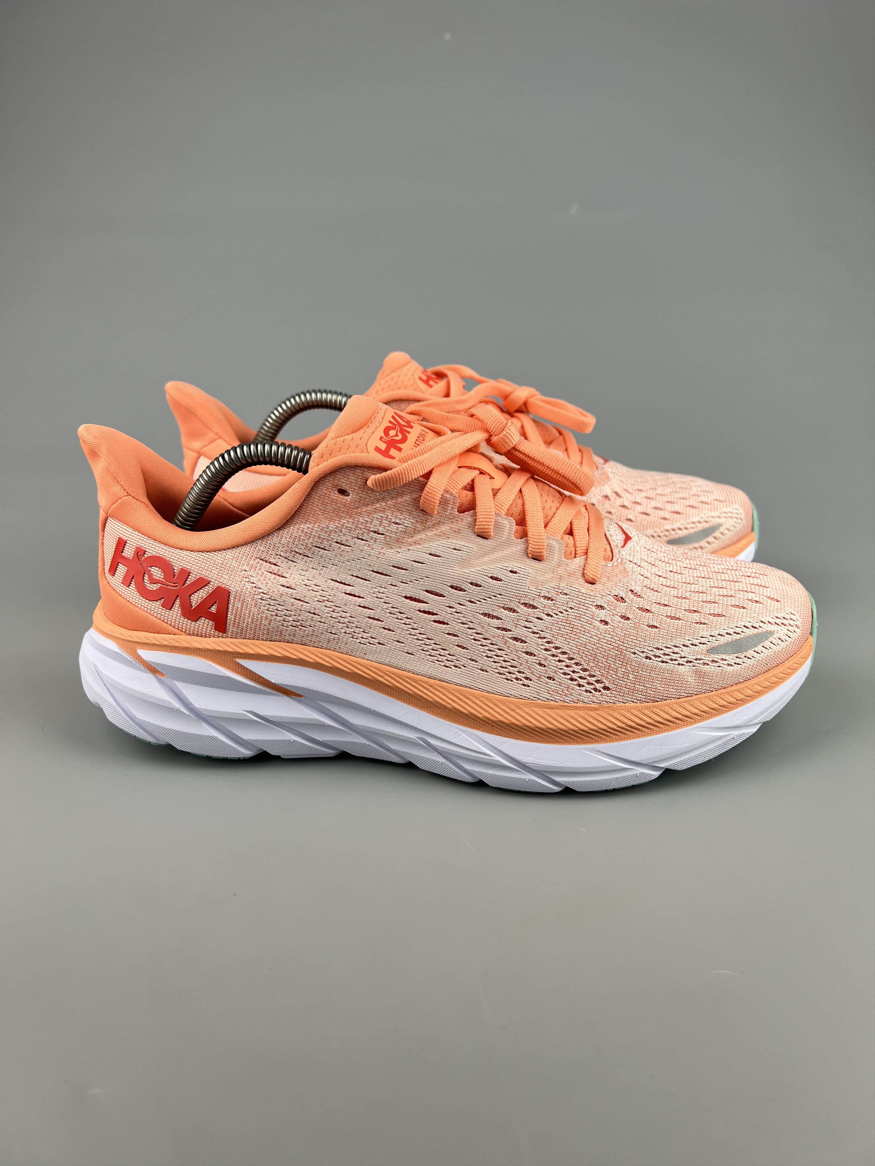Hoka 9B Hoka One One Clifton 8 Running Shoes Walking Gym Size US 9 / IT 39 - 1 Thumbnail