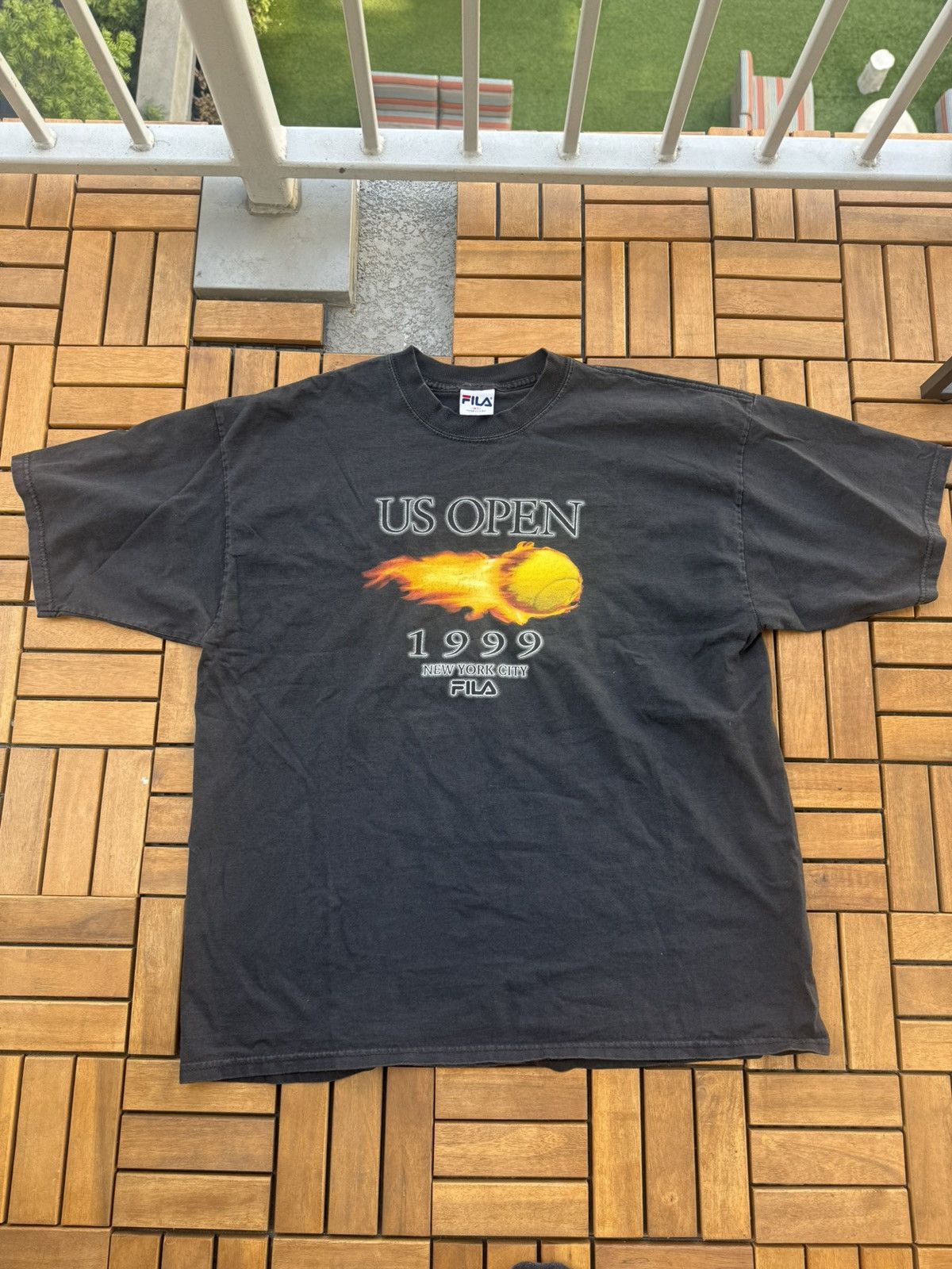 Fila US Open Vintage Tee 1999 XL Size US XL / EU 56 / 4 - 1 Thumbnail