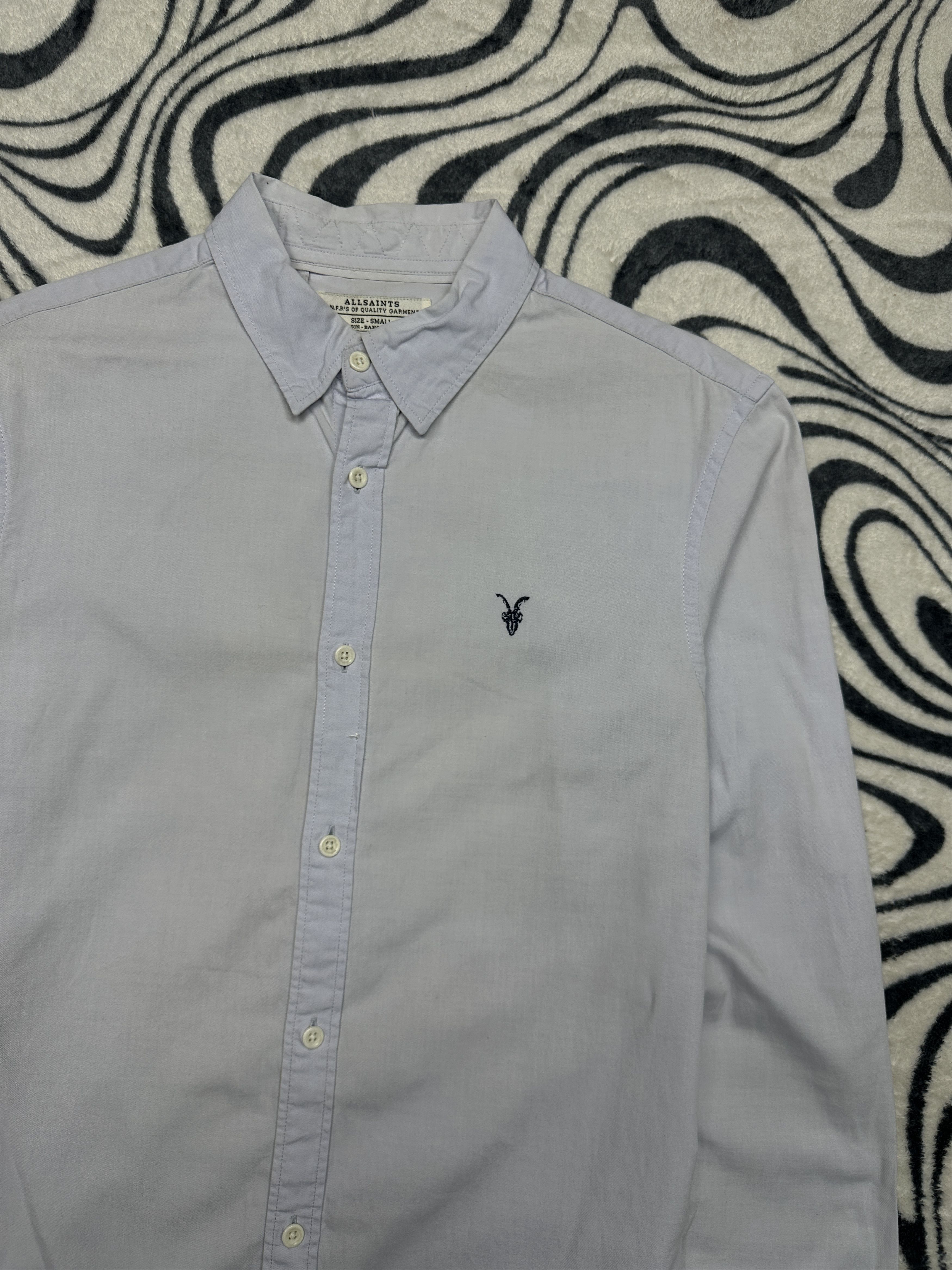 Allsaints Allsaints Mens Redondo Long Sleeve Shirt Size US S / EU 44-46 / 1 - 2 Thumbnail