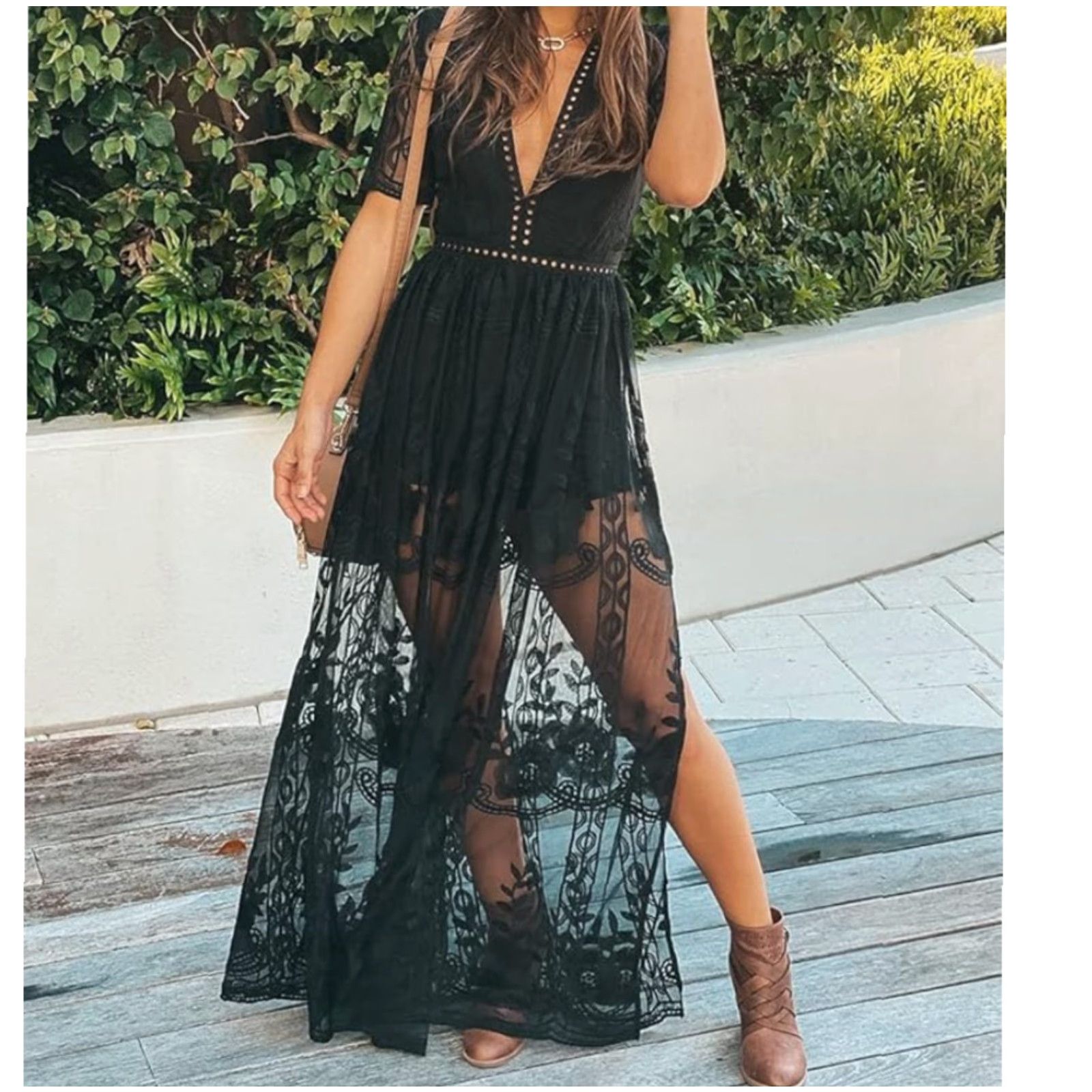 cream and gold lace dress Shop Two-Piece Gold Lace Long Sleeves Prom Dress at JLDressCA