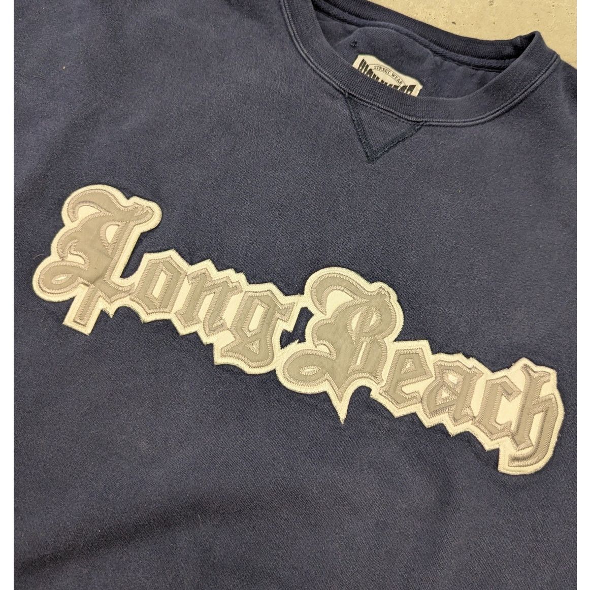 Vintage Vintage High Image Compton "Long Beach" Sweater Size US XL / EU 56 / 4 - 2 Thumbnail