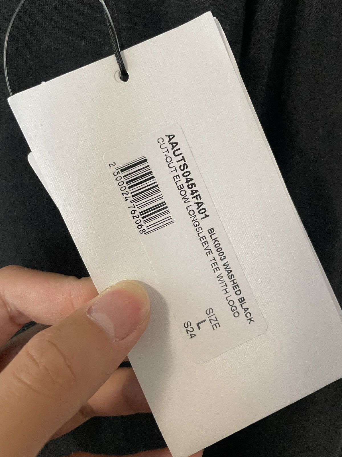1017 ALYX 9SM × Alyx 1017 ALYX 9SM Cut out elbow long-sleeve with logo Size US L / EU 52-54 / 3 - 8 Thumbnail