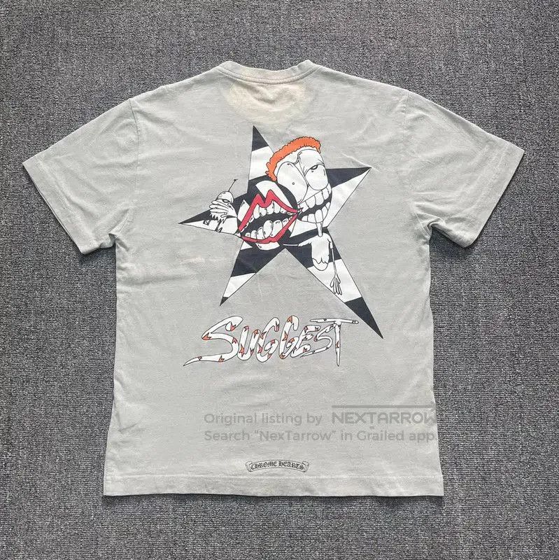 Chrome Hearts Chrome Hearts Gray Short Sleeve T-Shirt . Size US M / EU 48-50 / 2 - 2 Thumbnail