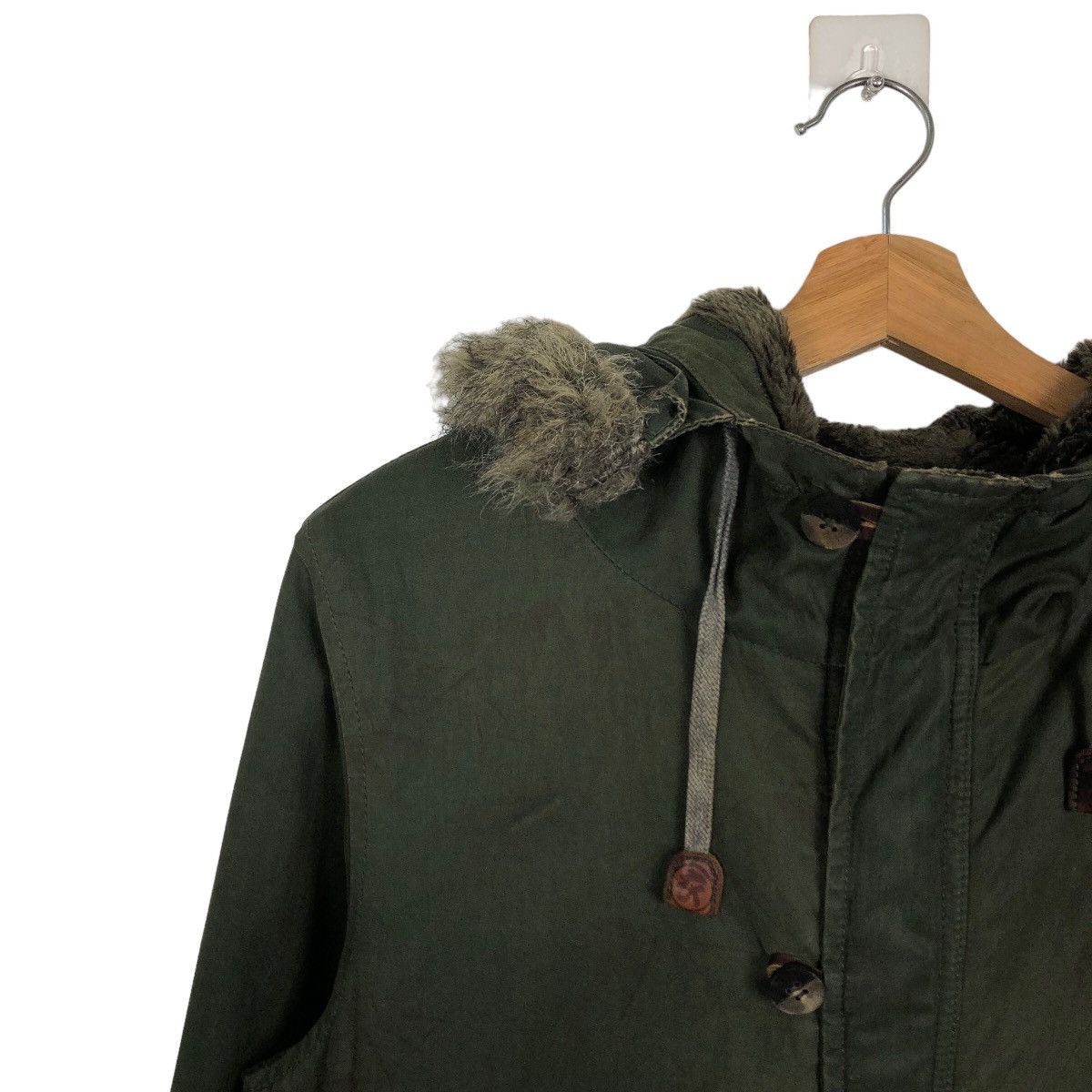 Japanese Brand 🔥VINTAGE MILITARY DESIGN SURVIVAL JACKET R 45RPM JAPAN Size US M / EU 48-50 / 2 - 7 Thumbnail