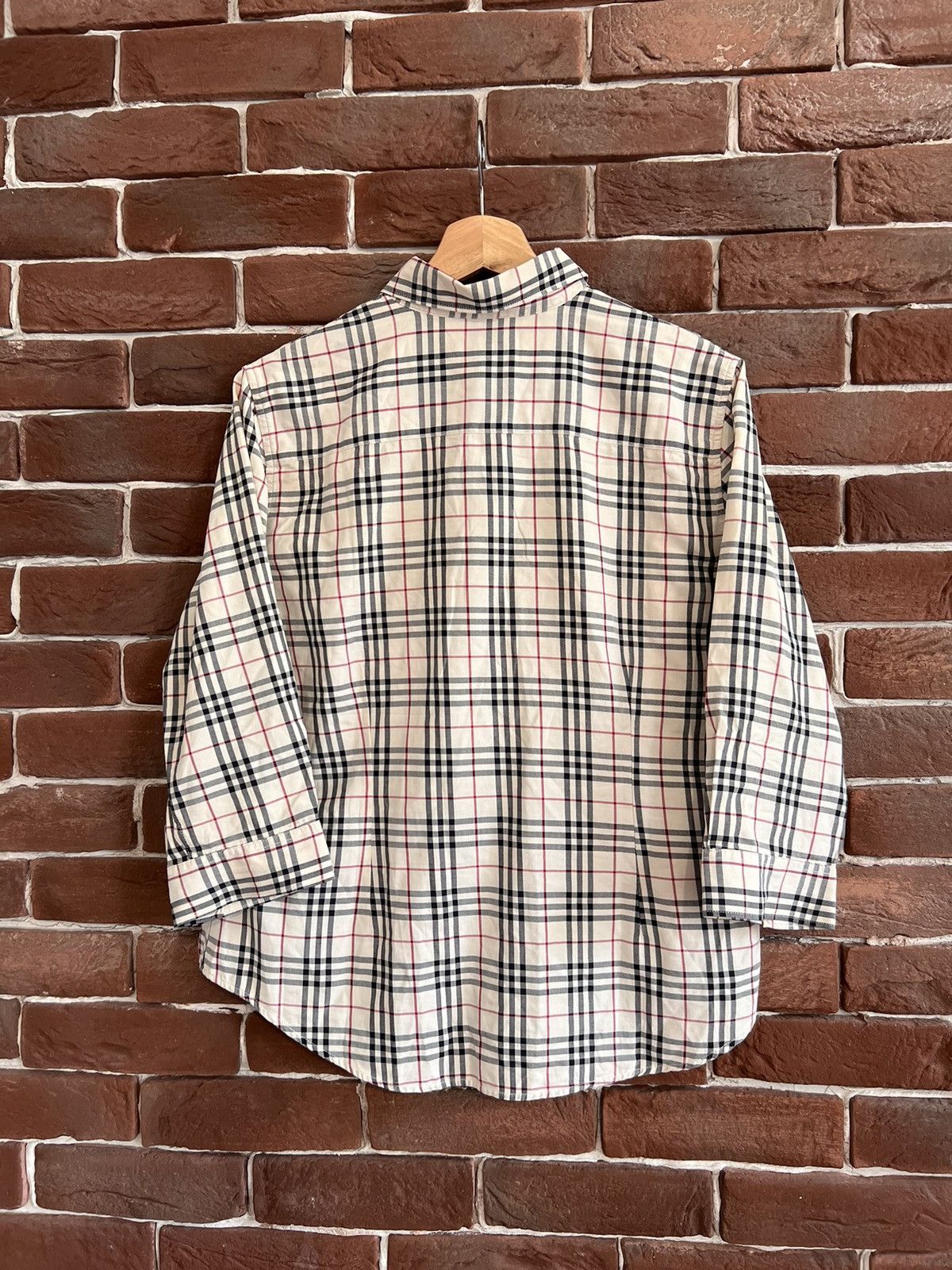 Burberry Burberry London Nova Check Button Up Shirt Hype Designer XL Size XL / US 12-14 / IT 48-50 - 2 Thumbnail