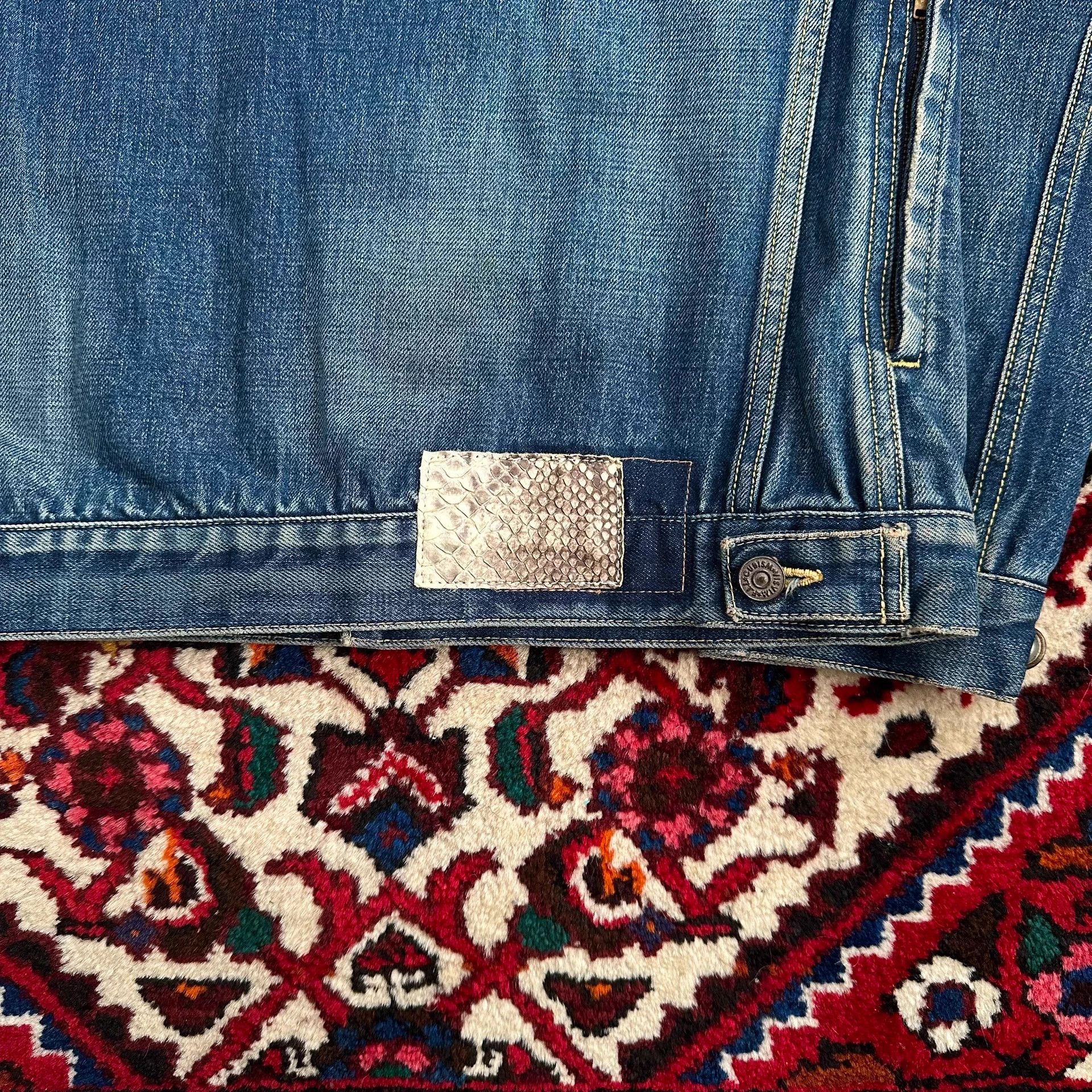 Visvim visvim 101 Initial Denim Jacket L 3 natural blue 09aw Size US L / EU 52-54 / 3 - 8 Thumbnail