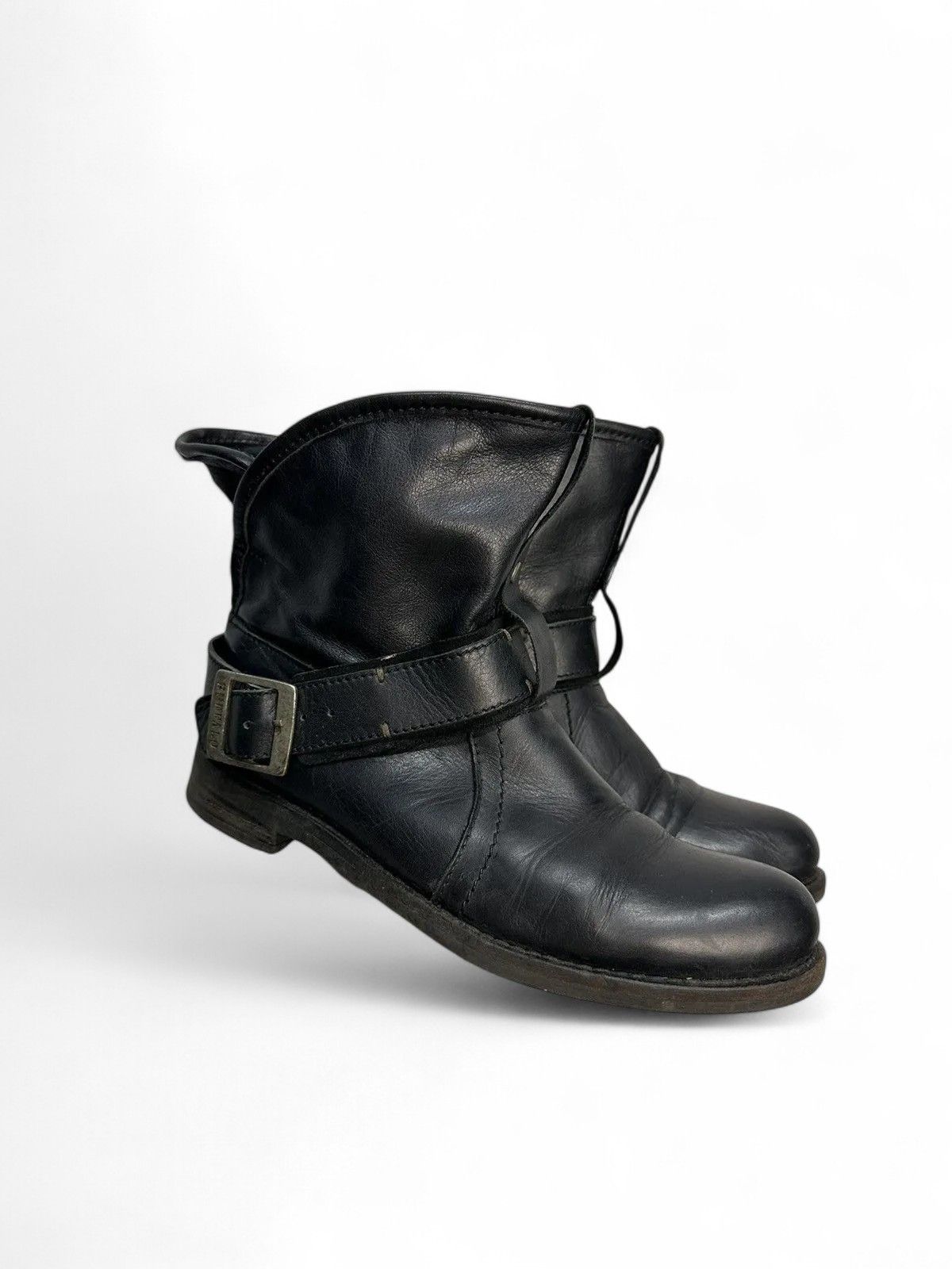 A.S.98 Buffalo Black Platform Boots Vintage Y2K Streetwear Style Size US 9 / IT 39 - 2 Thumbnail
