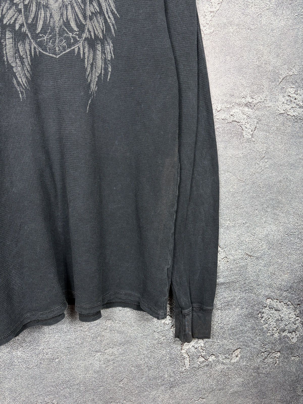 Affliction Affliction The Guardian Sun Faded Distressed Long Sleeve Size US XL / EU 56 / 4 - 5 Thumbnail
