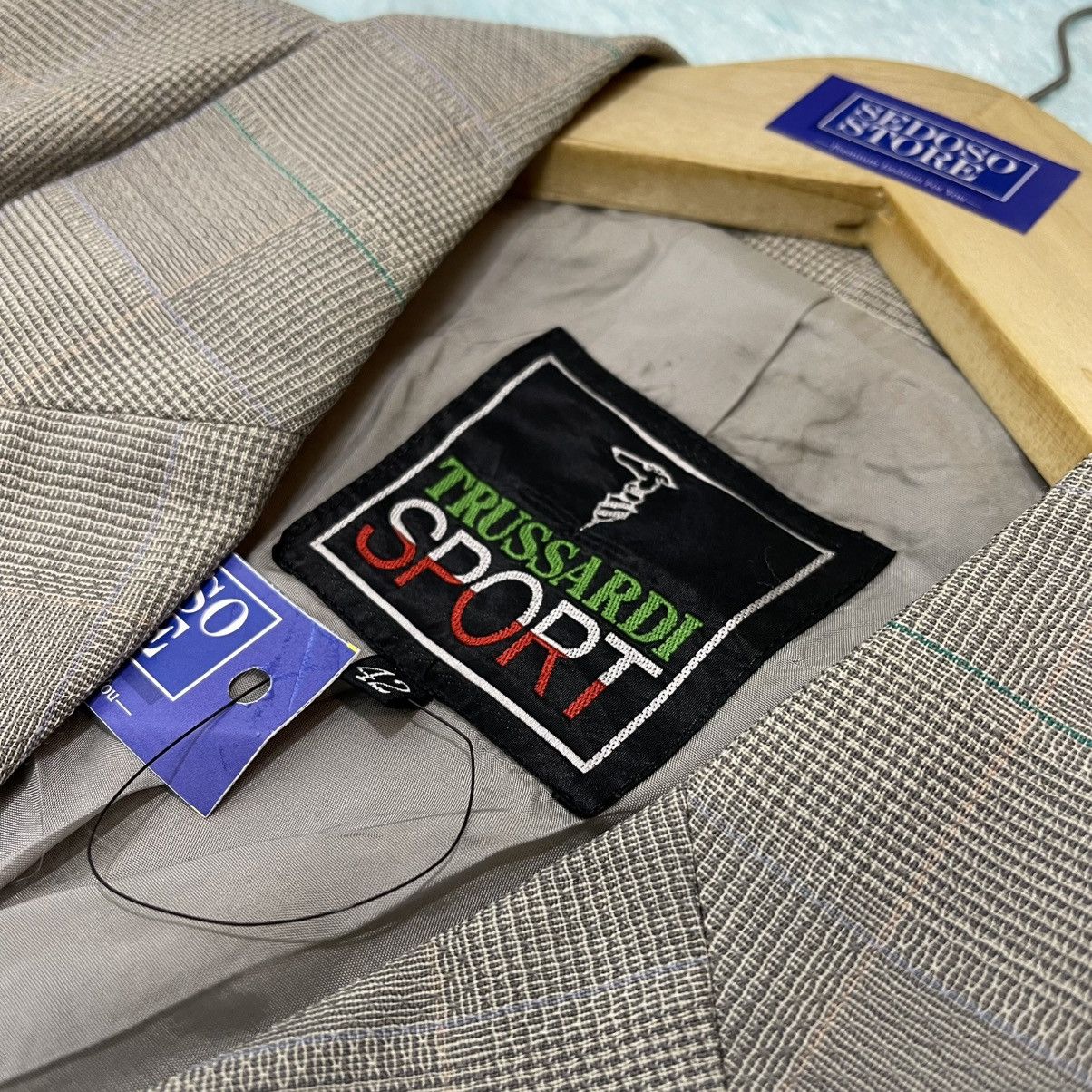 Trussardi Trussardi Sport Plaid Blazer - Classic and Elegant Size M / US 6-8 / IT 42-44 - 5 Thumbnail