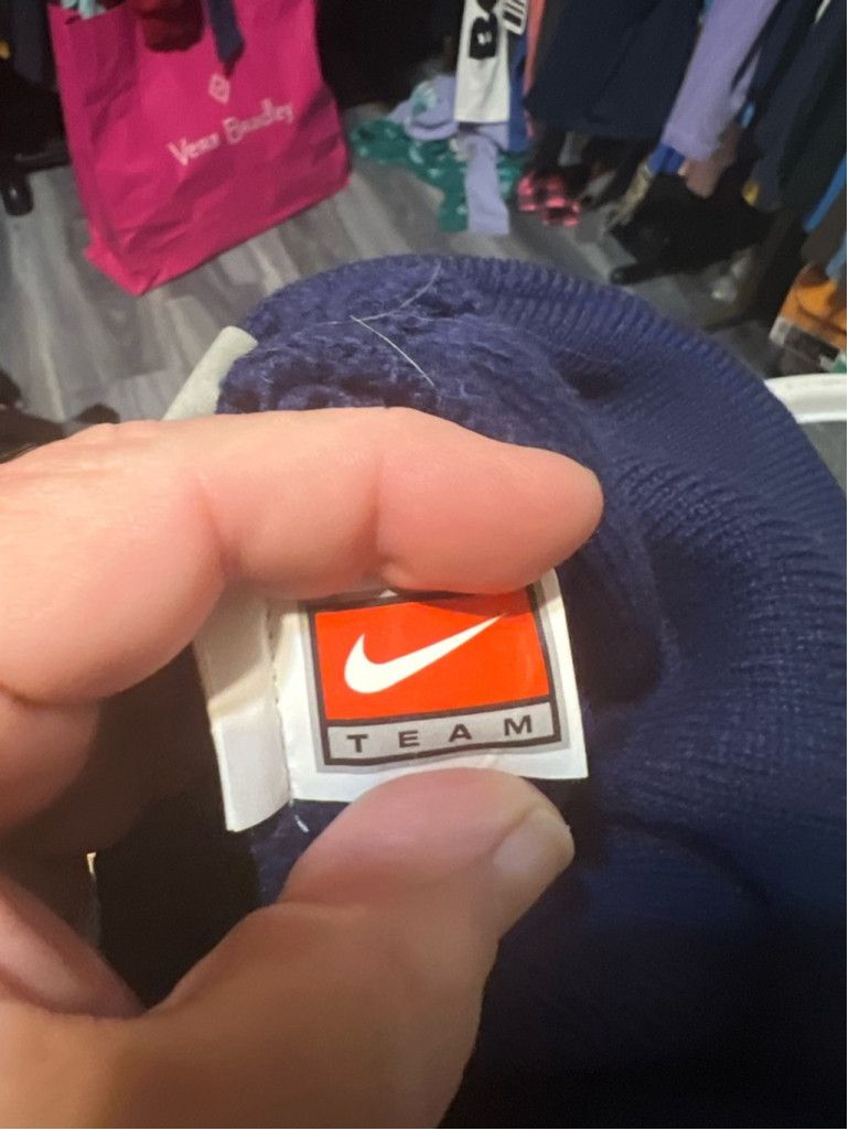 Nike Unisex Nike Beanie Hat One Size Blue Grayi Size ONE SIZE - 5 Thumbnail