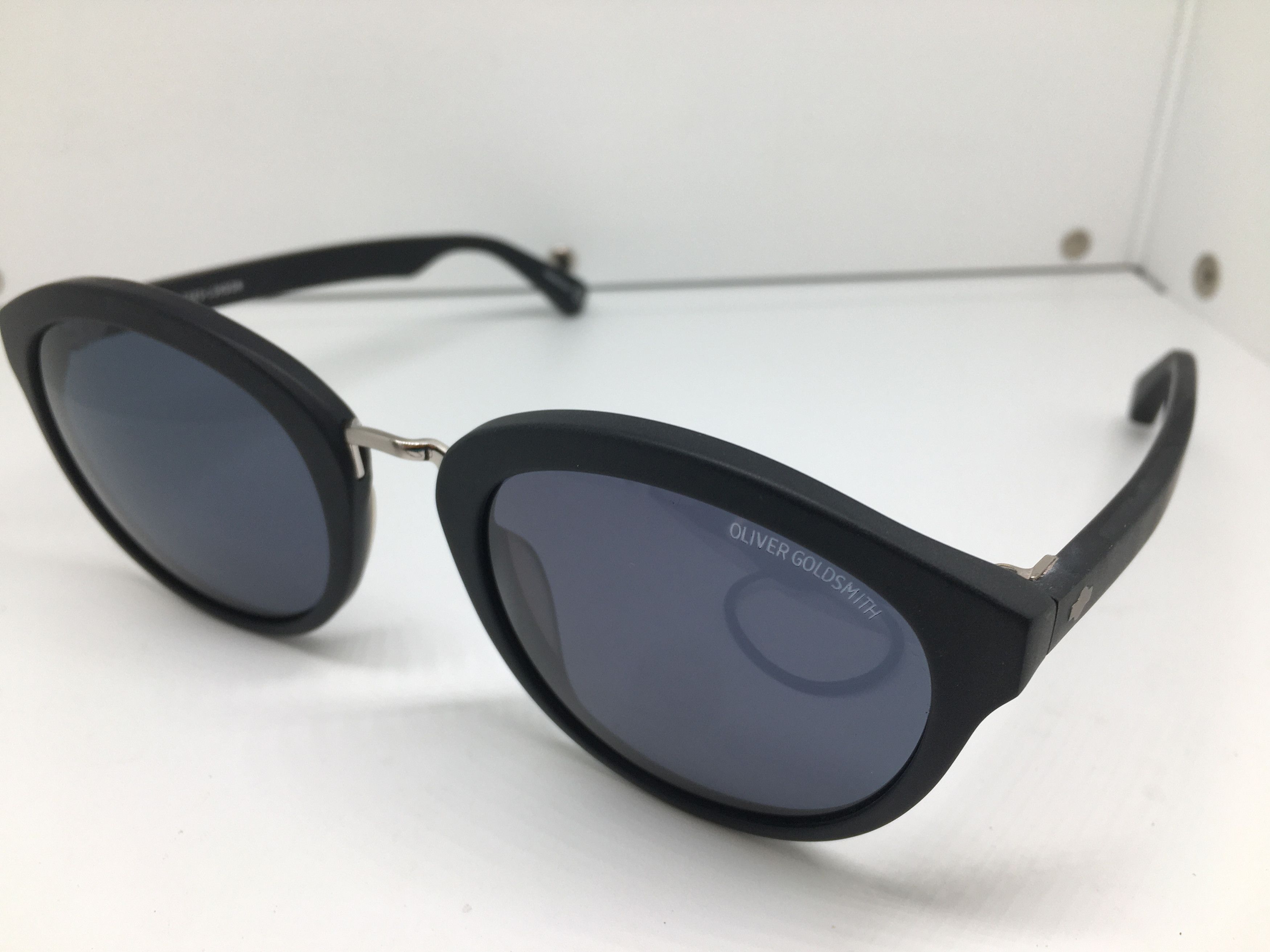 Other Oliver Gold Smith Matte Black Sunglasses Frame Size ONE SIZE - 3 Thumbnail