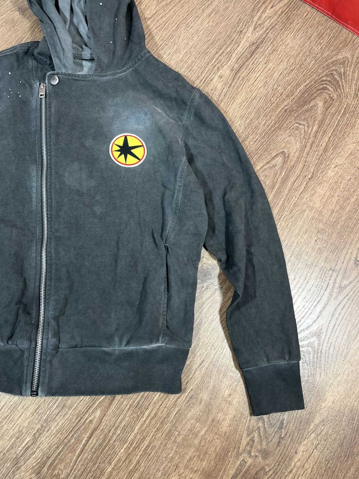 Diesel Vintage Diesel Distressed Zip Hoodie Rare Size US S / EU 44-46 / 1 - 3 Thumbnail