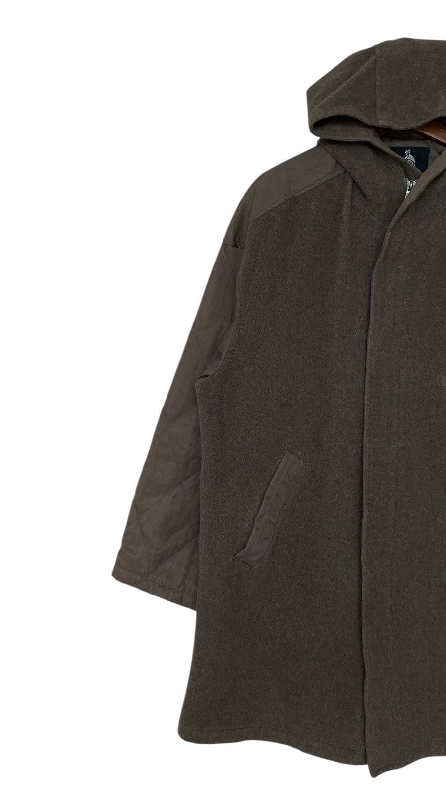 Vintage Vintage Brand Lanvin Wool Hoodie Parka 1990s Size US M / EU 48-50 / 2 - 5 Thumbnail