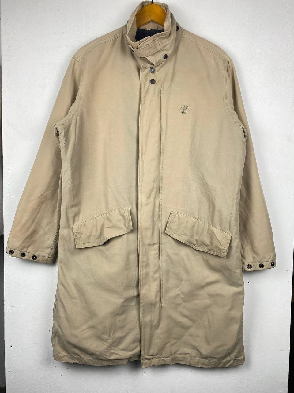 Timberland timberland wheatergear waterproof long khakis jacket Size US S / EU 44-46 / 1 - 1 Thumbnail
