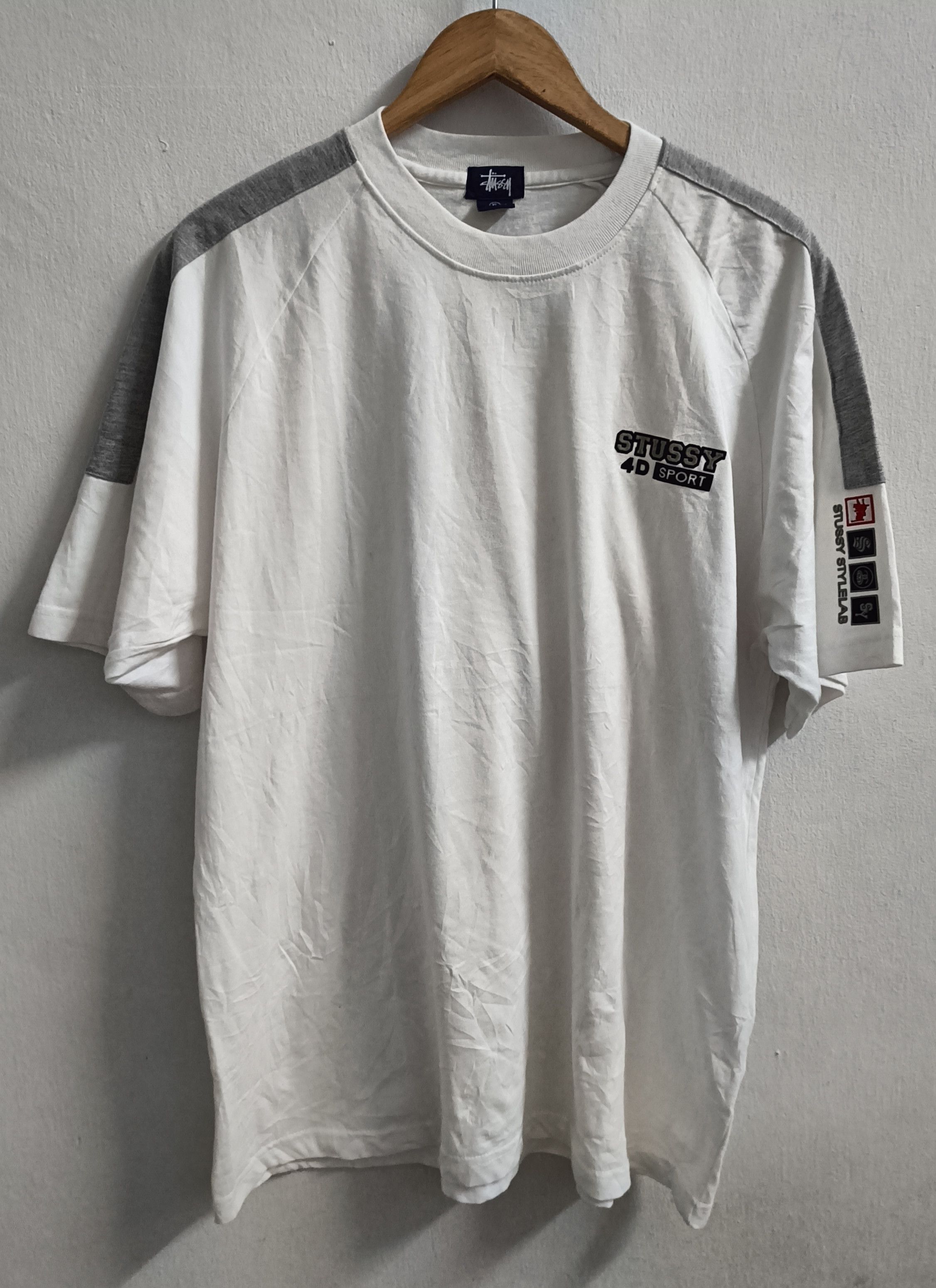 Stussy 🔥🔥 Rare Vintage 90s Stussy Lab Tee Size US XL / EU 56 / 4 - 1 Thumbnail