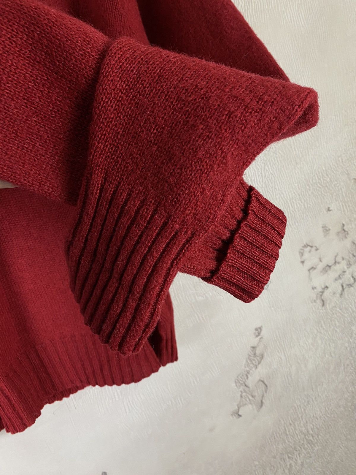Polo Ralph Lauren × Vintage Polo Ralph Lauren Vintage Mini Logo Lambswool sweater Size US L / EU 52-54 / 3 - 7 Thumbnail