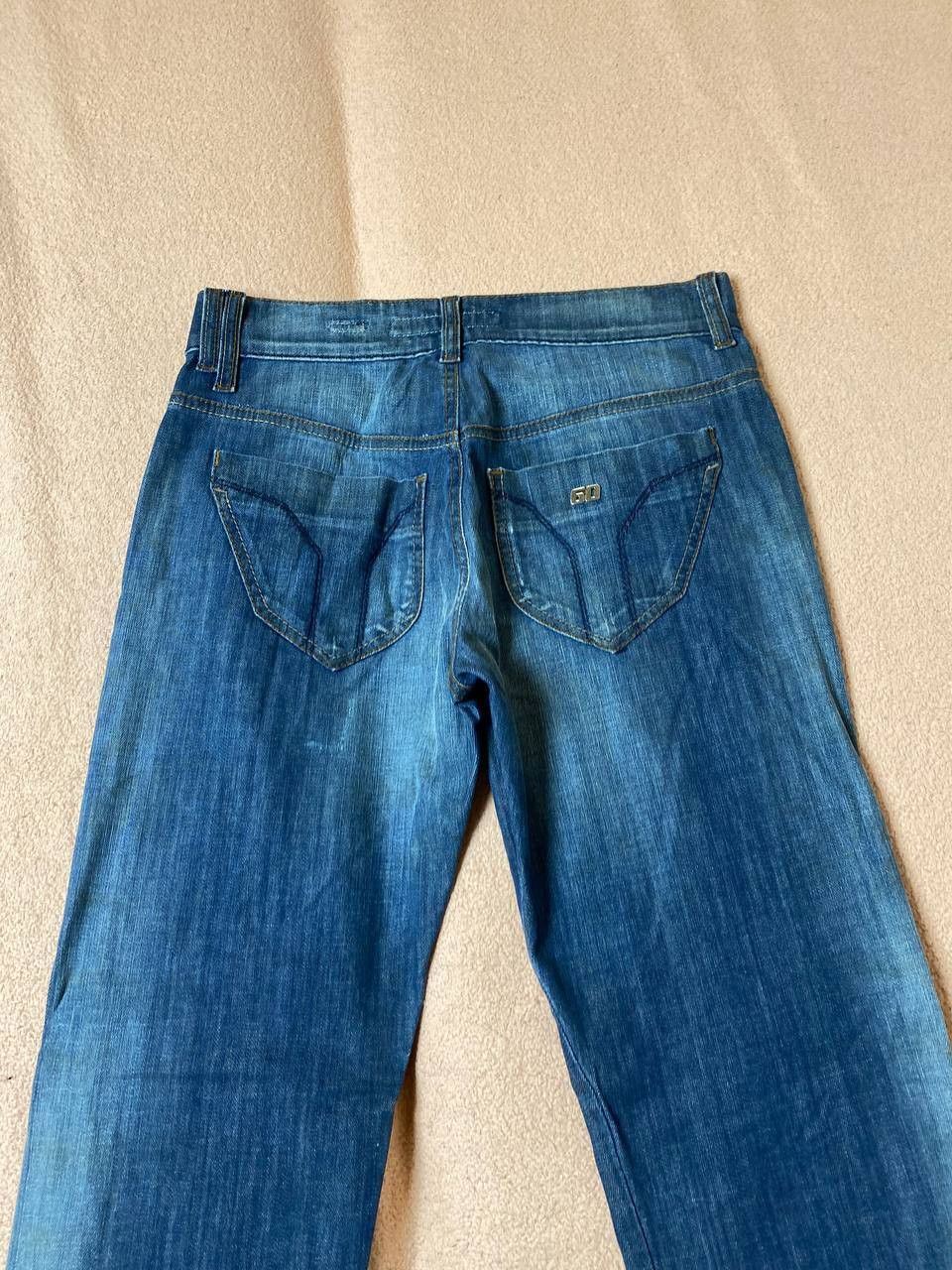 Miss Sixty × Vintage 2000s Miss Sixty Jeans Vintage Lightwash Denim Pants Y2K 25 Size 25" / US 0 / IT 36 - 19 Thumbnail