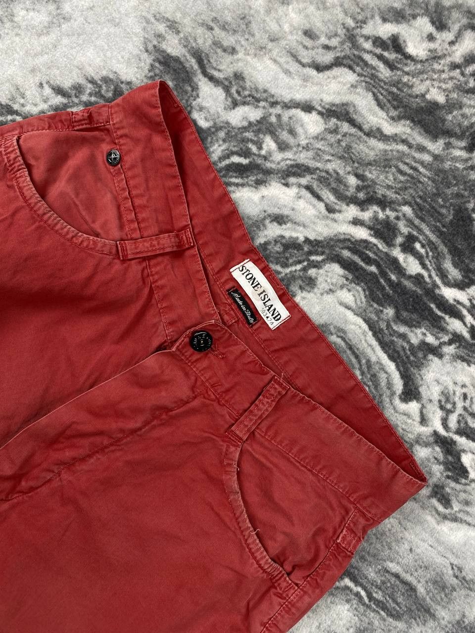 Stone Island Vintage Stone Island Denim Pants 90s Men Size 46 Red Size US 30 / EU 46 - 13 Thumbnail