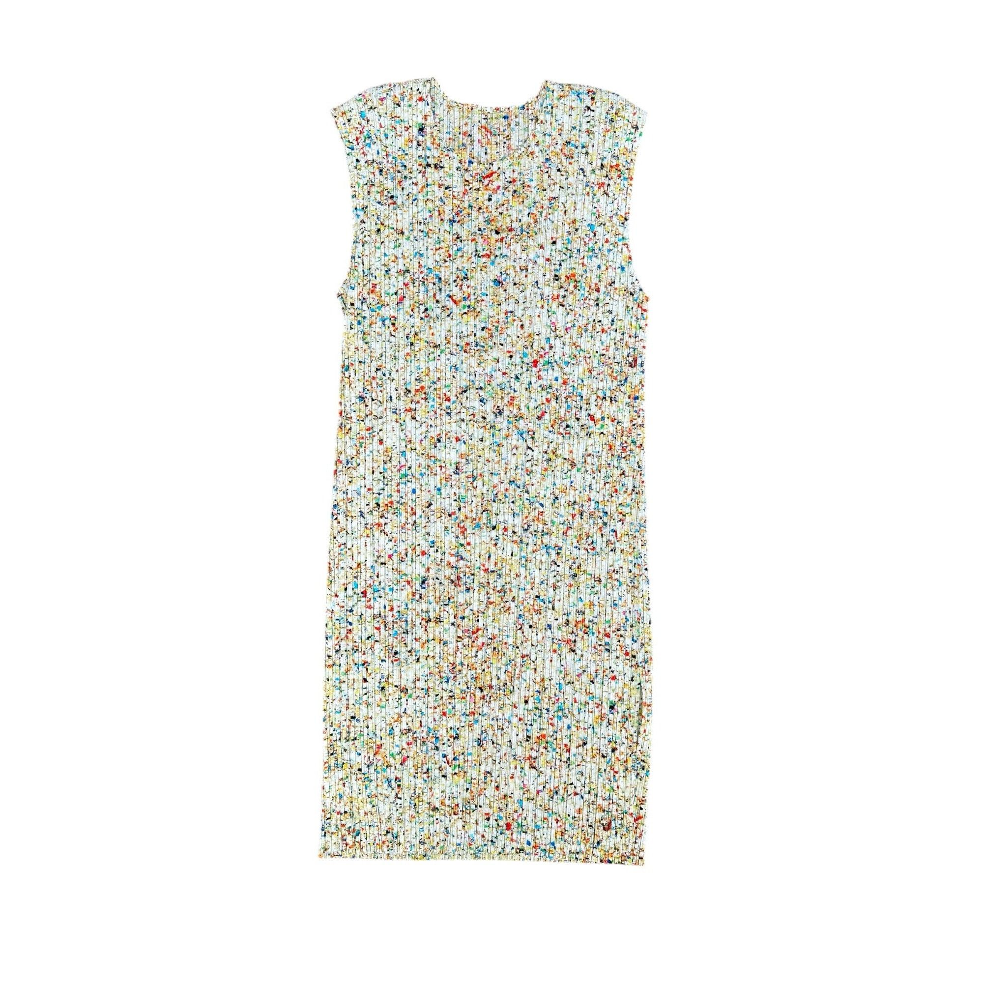 Issey Miyake Pleats Please Splattered Top Size M / US 6-8 / IT 42-44 - 1 Thumbnail