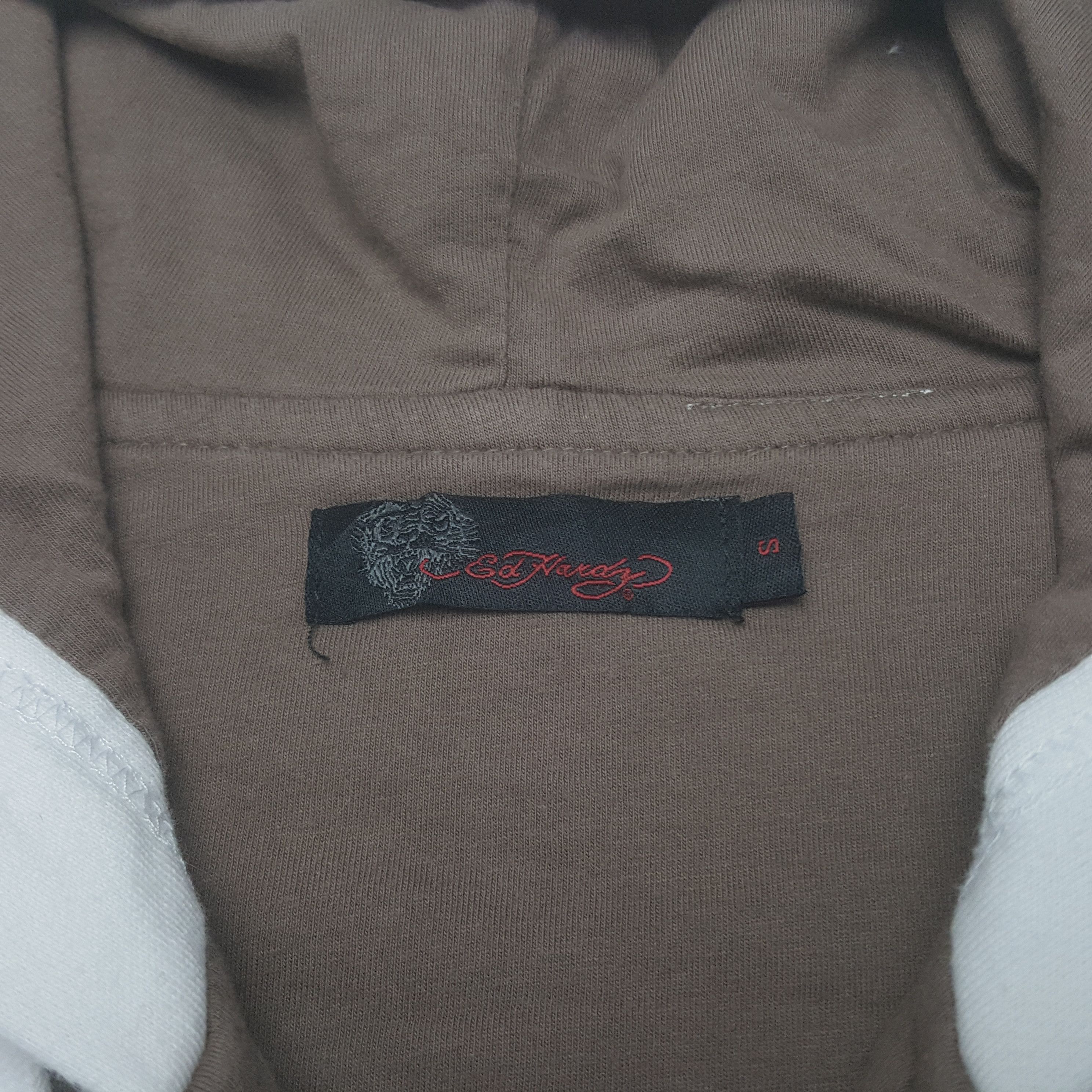 Ed Hardy × Vintage Vintage Ed Hardy by Christian Audigier Zipper Hoodies Size S / US 4 / IT 40 - 6 Thumbnail