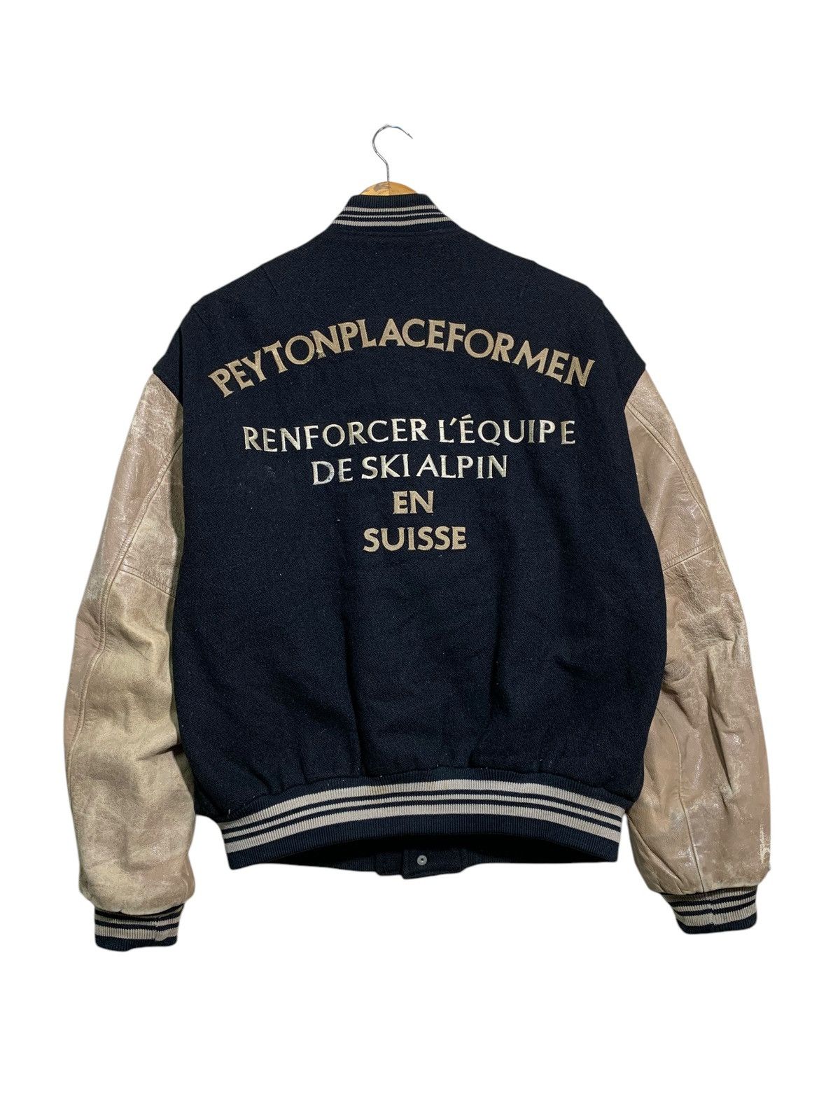 PPFM 🔥VTG PPFM VARSITY JACKETS WOOL/LEATHER Size US L / EU 52-54 / 3 - 5 Thumbnail