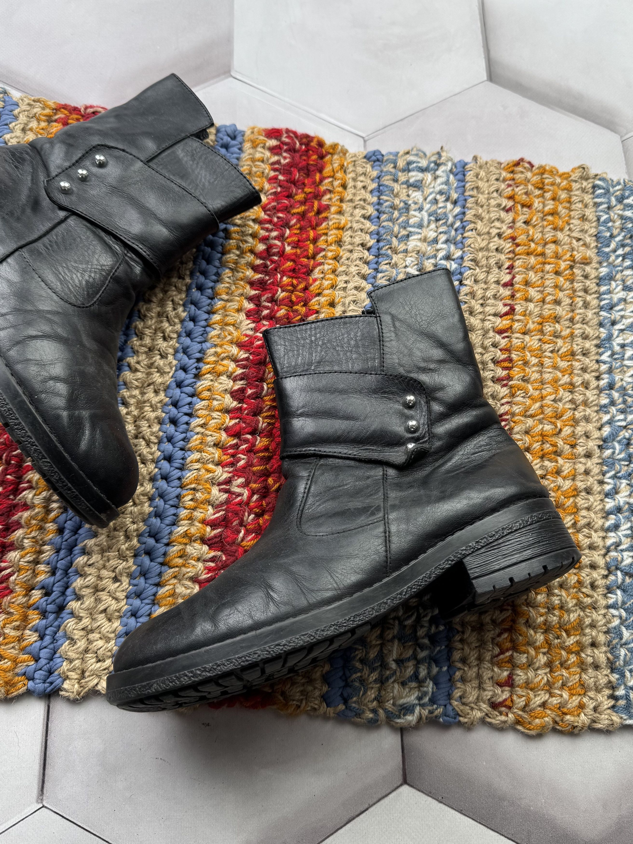Vintage Vintage Leather Boots Size US 9 / IT 39 - 3 Thumbnail