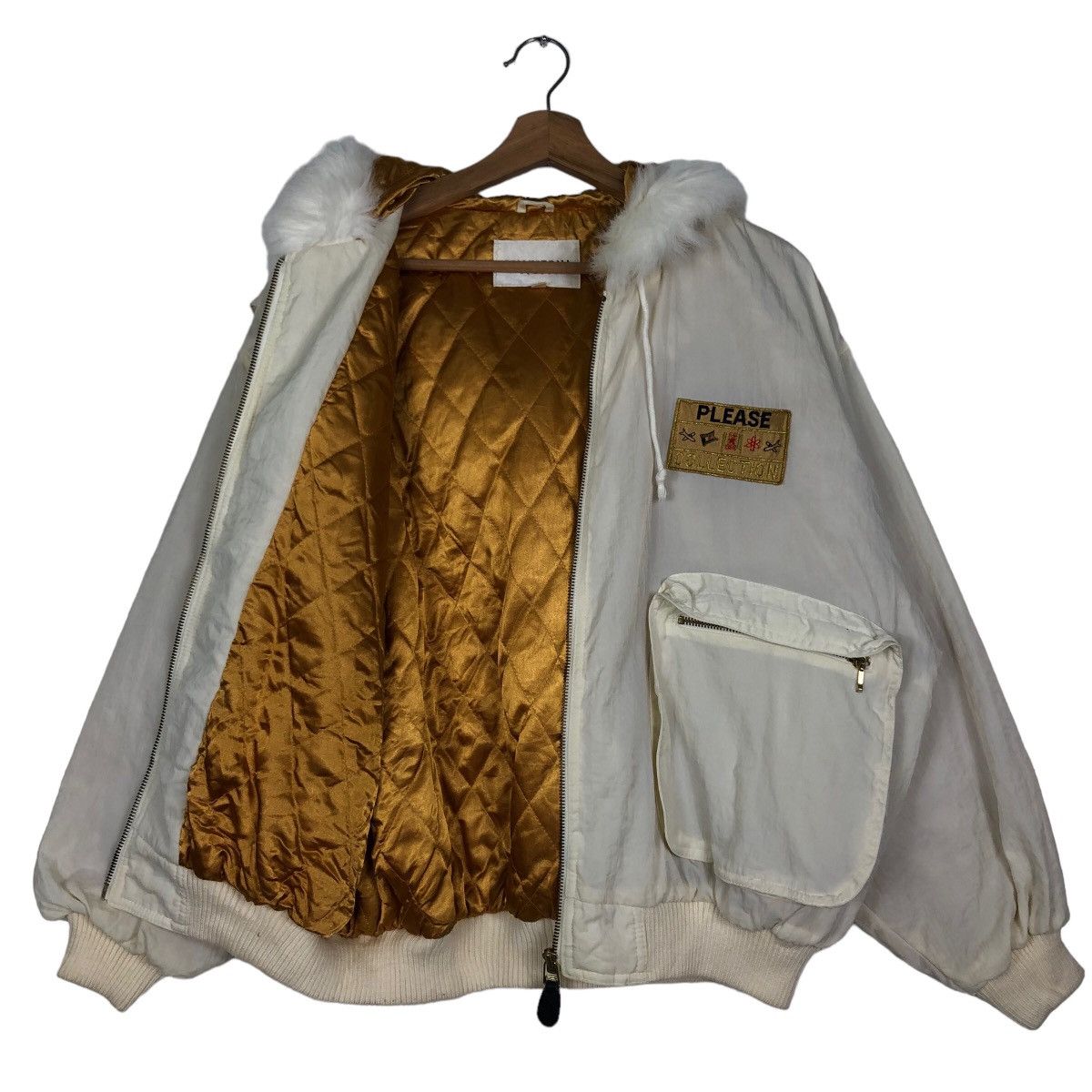 Japanese Brand 🔥Rare Bomber Jacket Big Logo Collect Call Issey Miyake Size US M / EU 48-50 / 2 - 9 Thumbnail