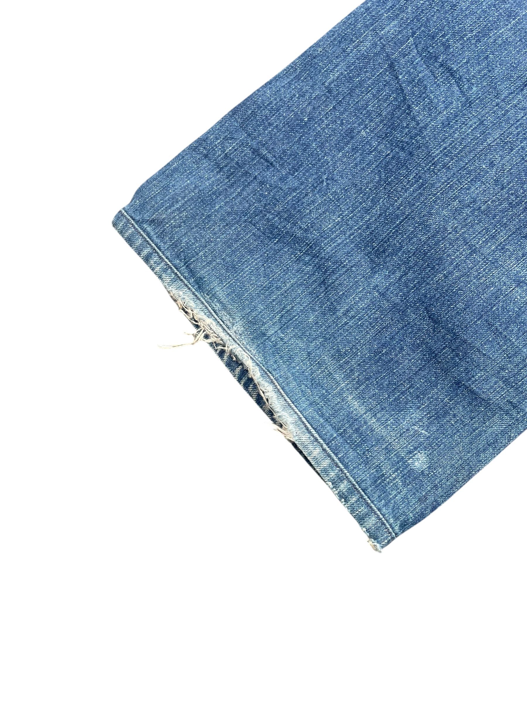 Earnest Sewn Earnest Sewn Flare Distresed Jeans Size US 35 - 6 Thumbnail