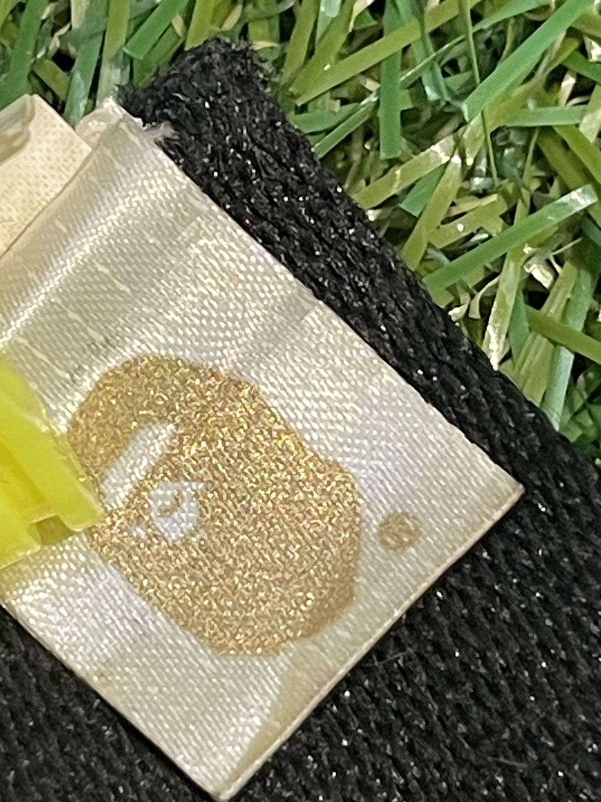 Bape A Bathing Ape Logo-Printed Woven Strap Belt Size ONE SIZE - 6 Thumbnail