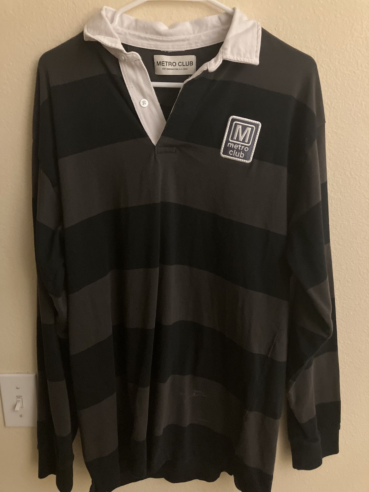 Other Metro Club DC Long Sleeve Polo Size US L / EU 52-54 / 3 - 1 Thumbnail