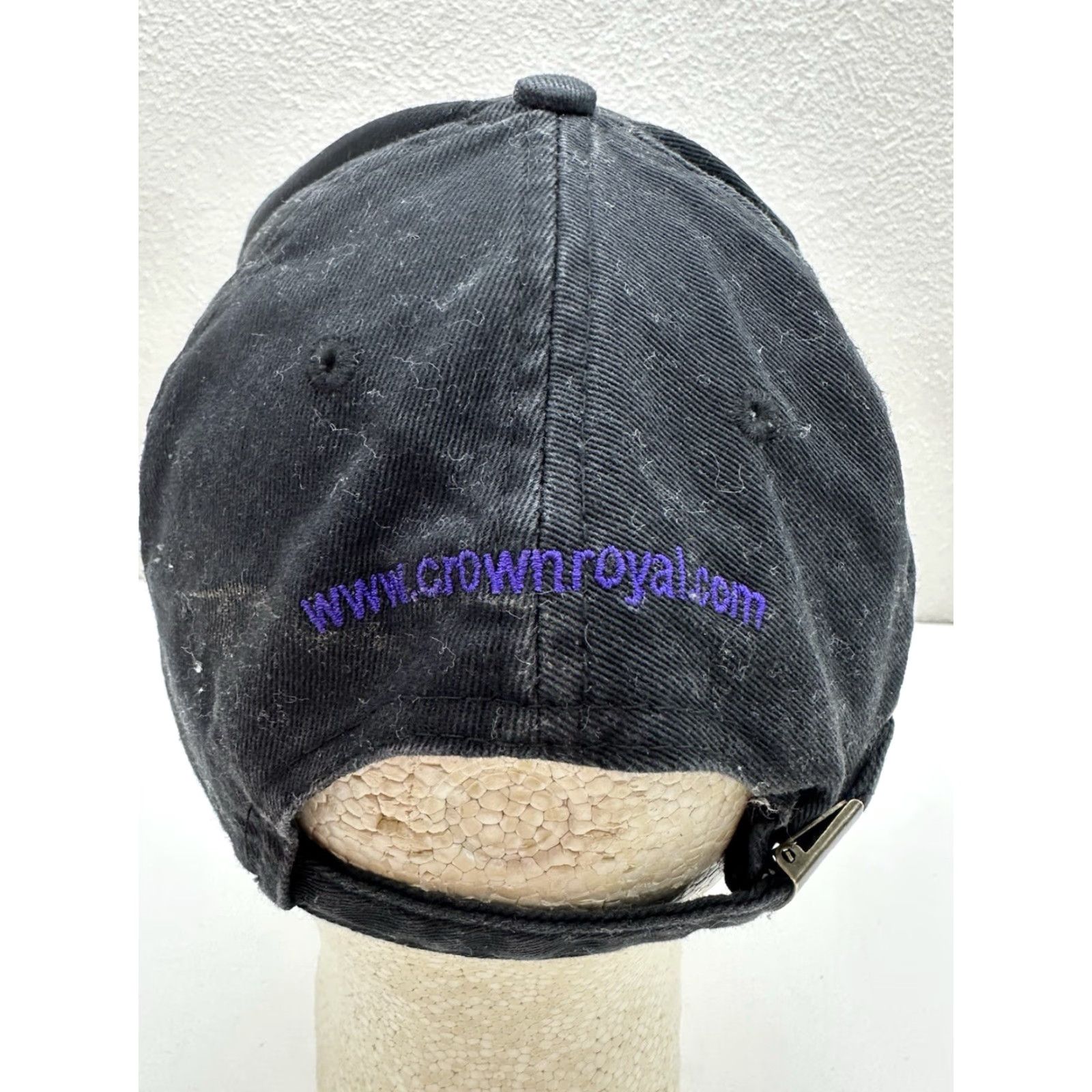 Logo 7 Unbranded Crown Royal Baseball Hat Black Crown Royal Embroidered Logo Adjustable Mens Baseball Cap Overhead Crown Royal Logo Adjustable Black Cap Size ONE SIZE - 6 Thumbnail