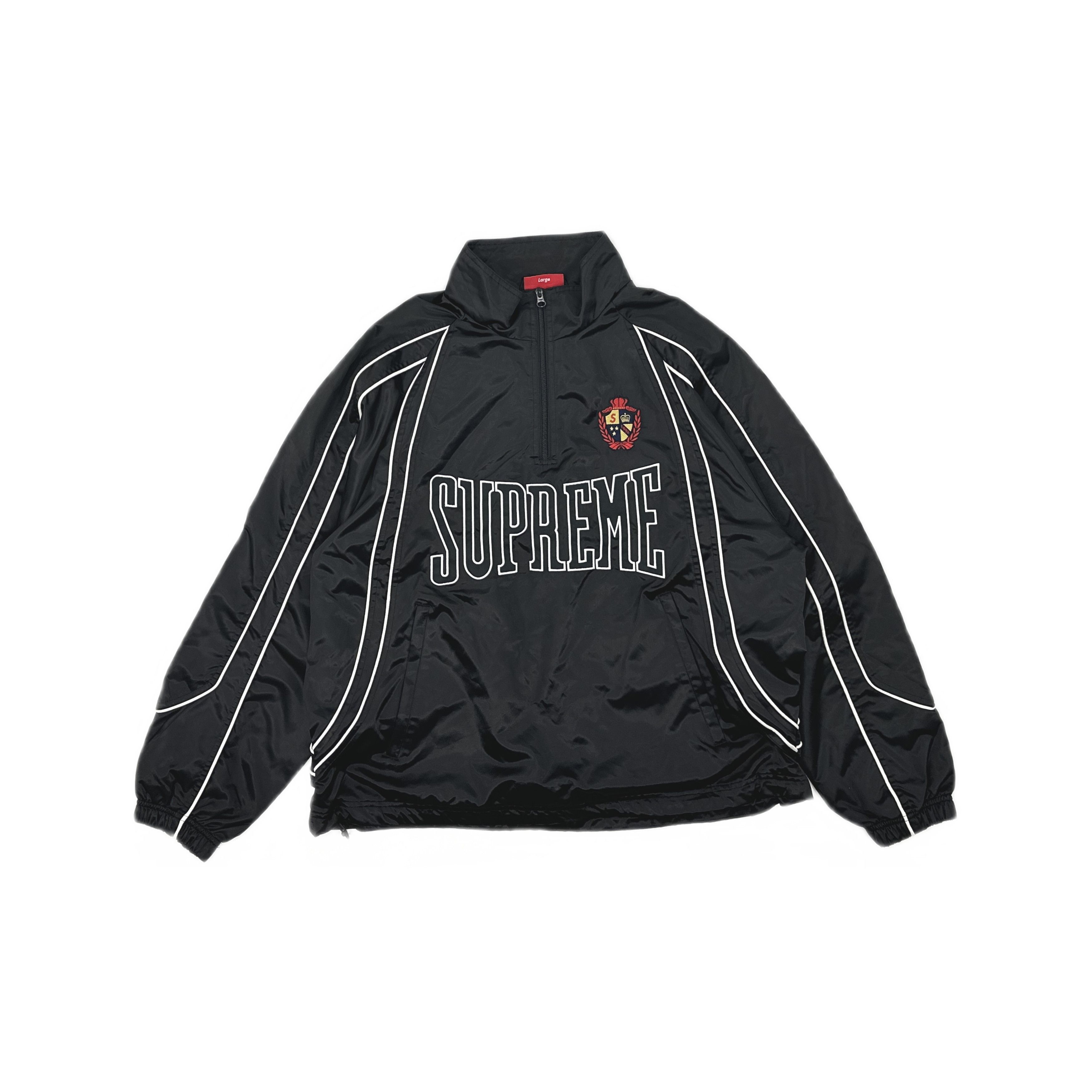 Supreme 2014ss F1 Pullover Jacket アノラック Supreme Supreme F1 Pullover Jacket Black/Green/White SS14 | Grailed