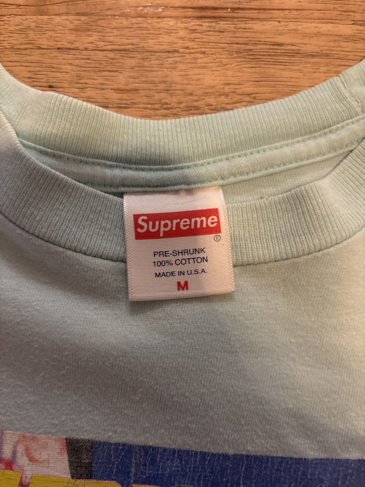 Supreme Supreme Richest Tee in turquoise Size US M / EU 48-50 / 2 - 4 Thumbnail