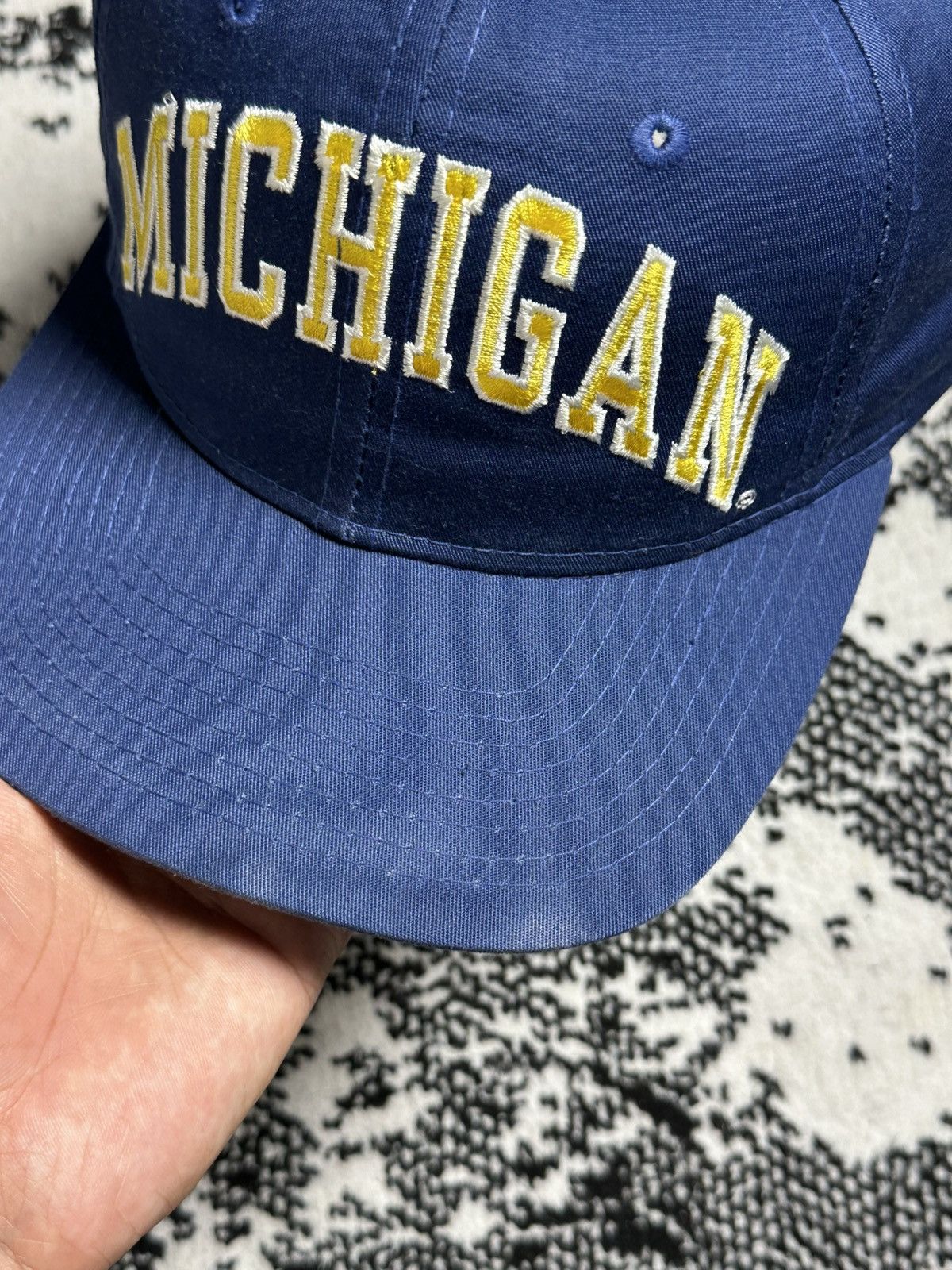 Starter Vintage Michigan Wolverines Starter Hat Size ONE SIZE - 3 Thumbnail