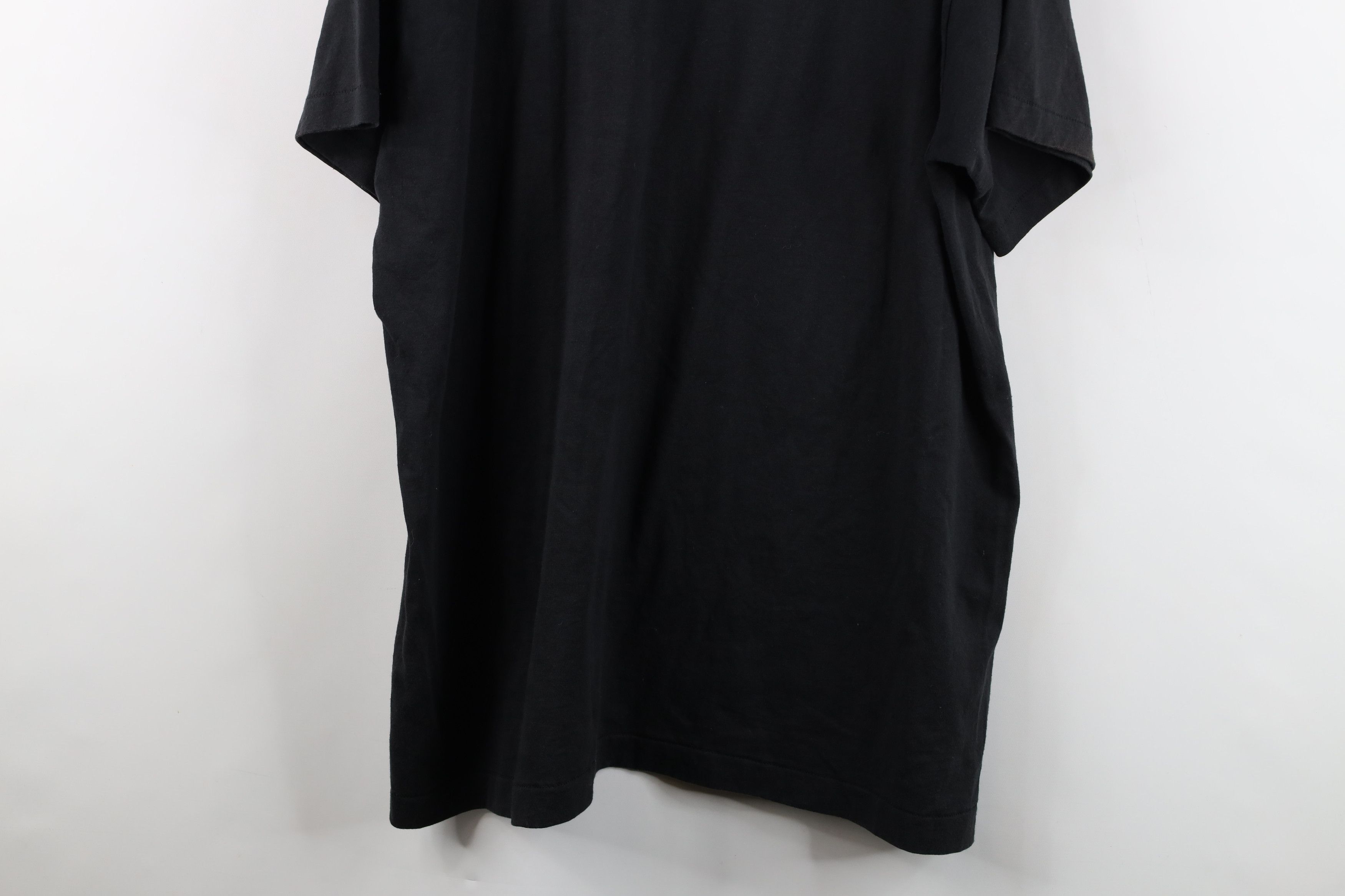 Vintage Vintage 90s Streetwear Heavyweight Pocket T-Shirt Black USA Size US XXL / EU 58 / 5 - 14 Thumbnail