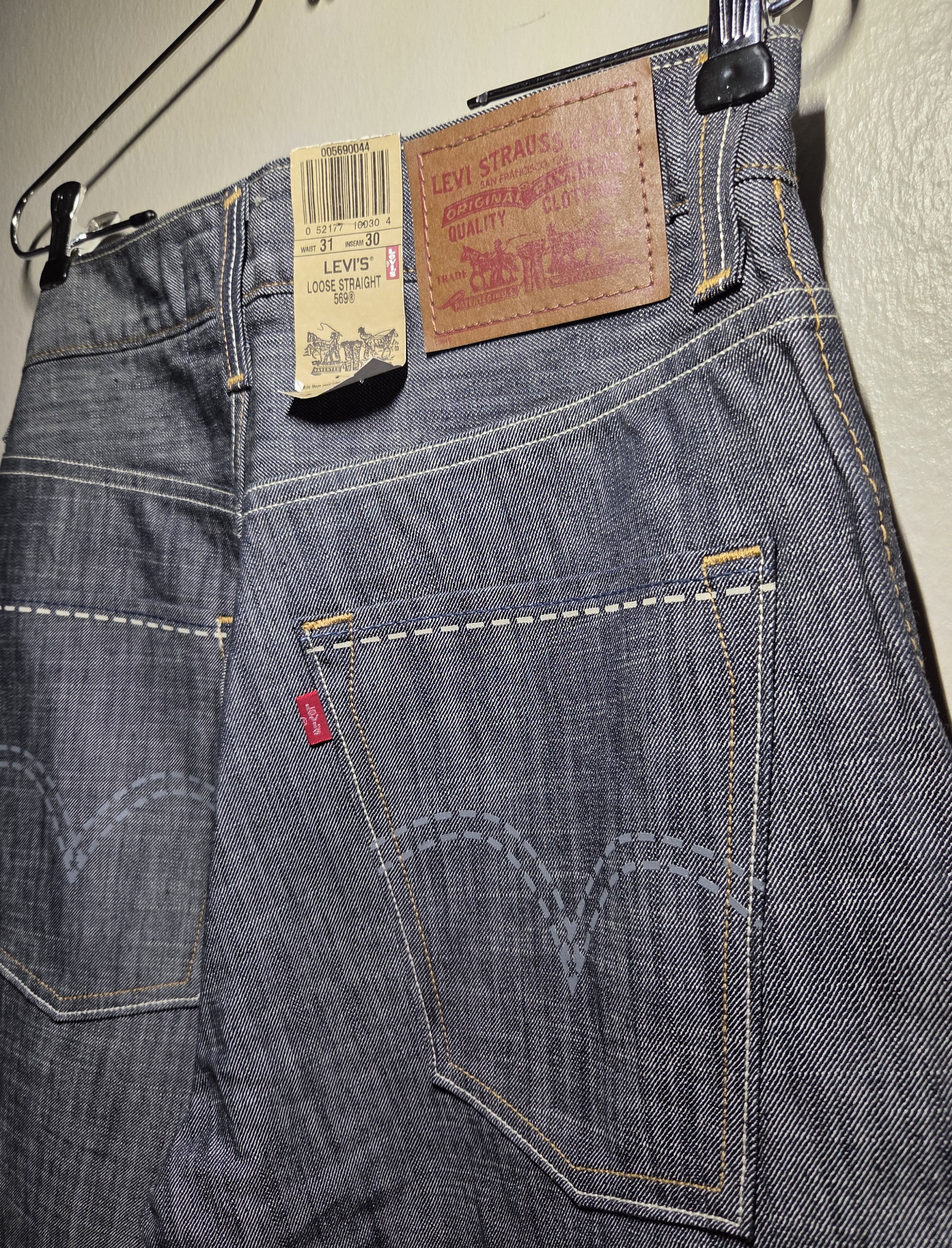Levi's 2007 Levis 569 Loose Straight Pants Size US 31 - 2 Thumbnail