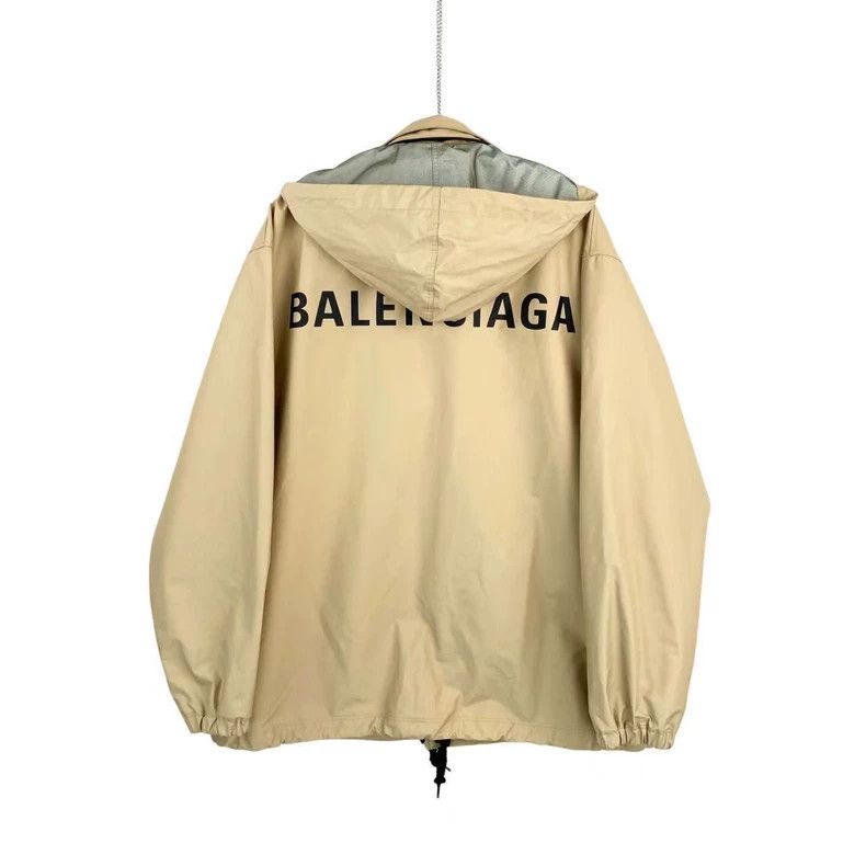 Balenciaga Balenciaga size 36 Nylon khaki back logo jacket Size US S / EU 44-46 / 1 - 3 Thumbnail