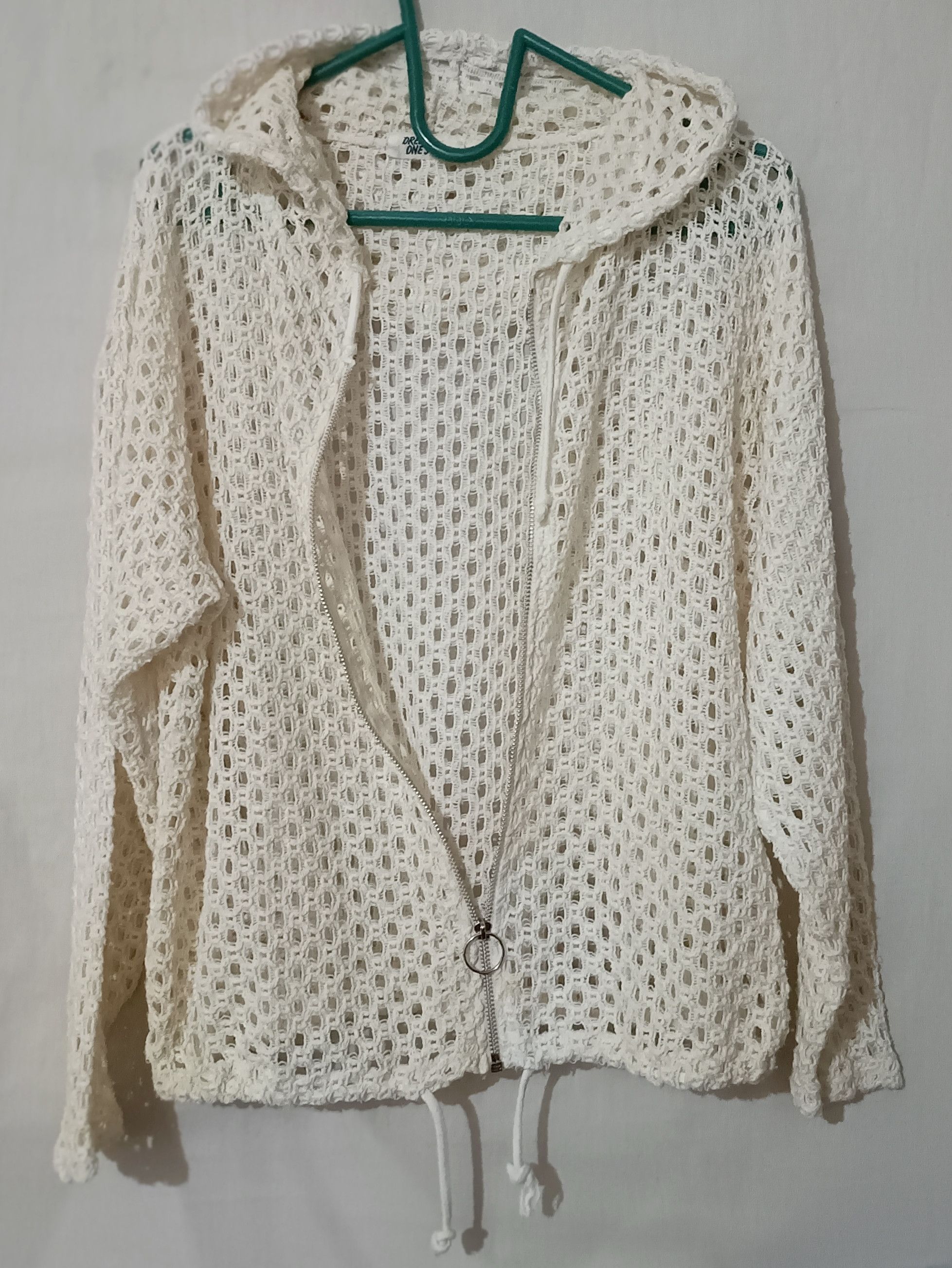 Beauty Beast “Dream Baby Dream” Fishnet Mesh Hoodie Size M / US 6-8 / IT 42-44 - 3 Thumbnail