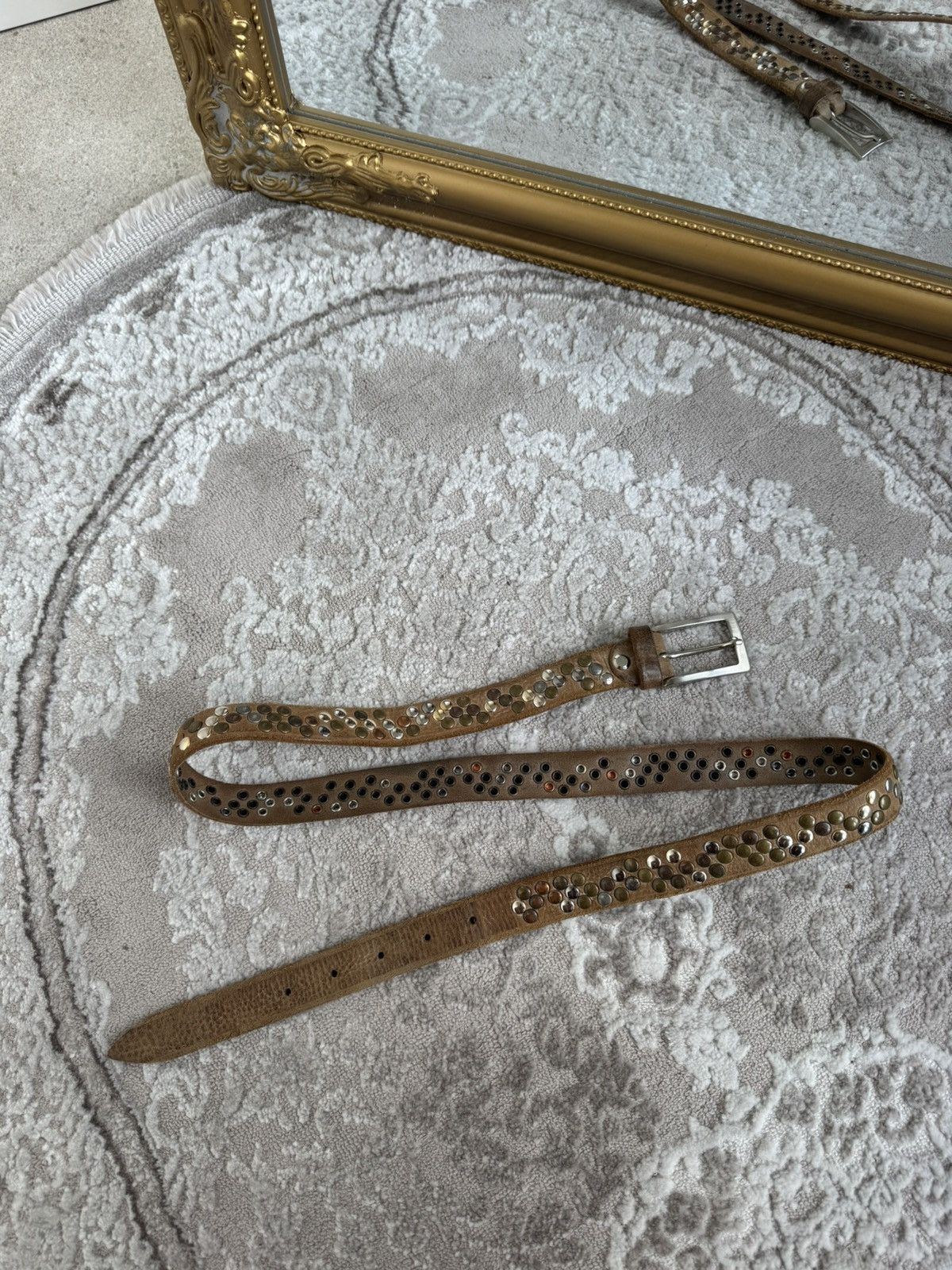 Number (N)ine Number Nine Y2K JAPANESE BELT GOTH PUNK RAVE KANYE STYLE Size ONE SIZE - 2 Thumbnail