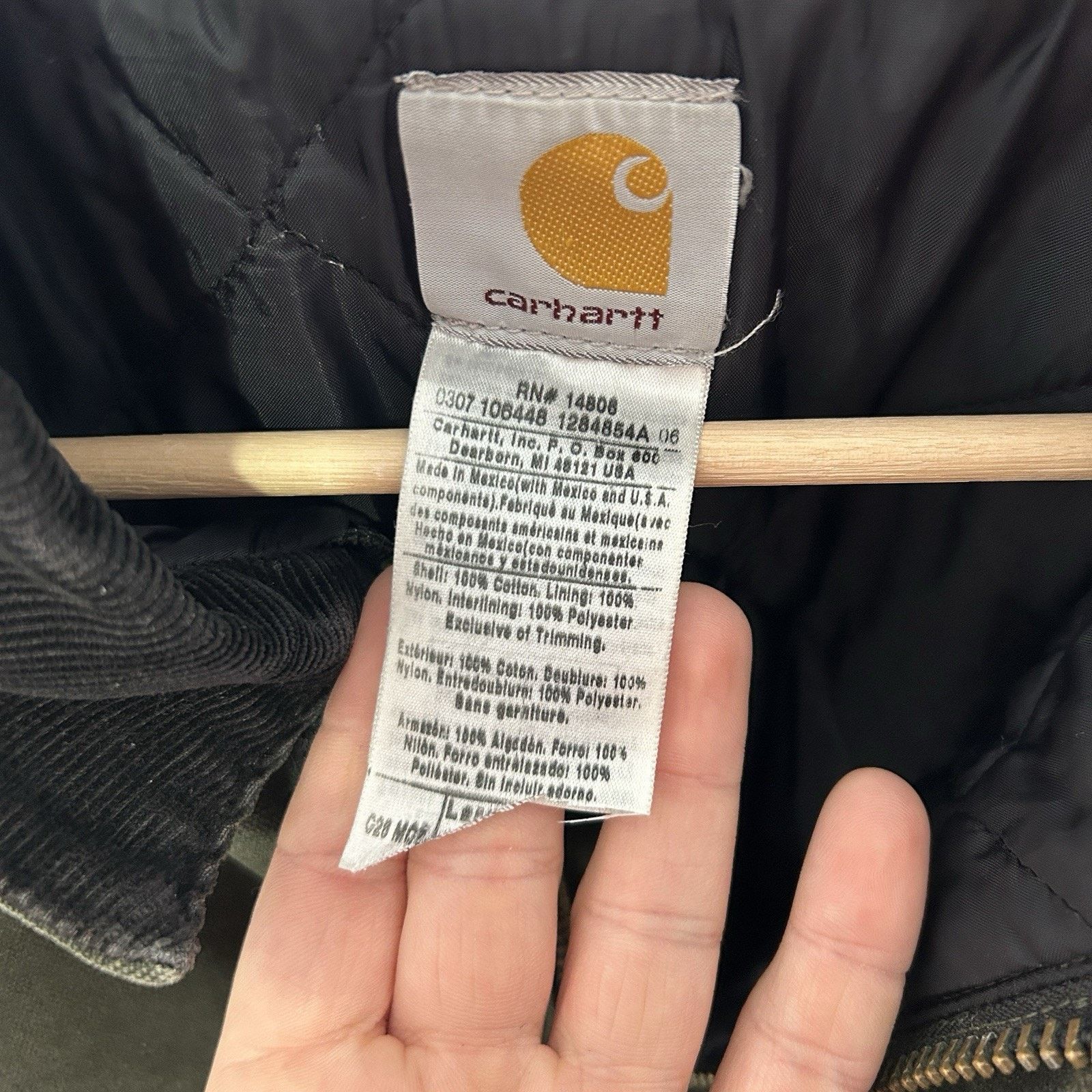 Carhartt Vintage Carhartt Quilted Artic Jacket “Moss Green” C26 MOS Size US L / EU 52-54 / 3 - 11 Thumbnail