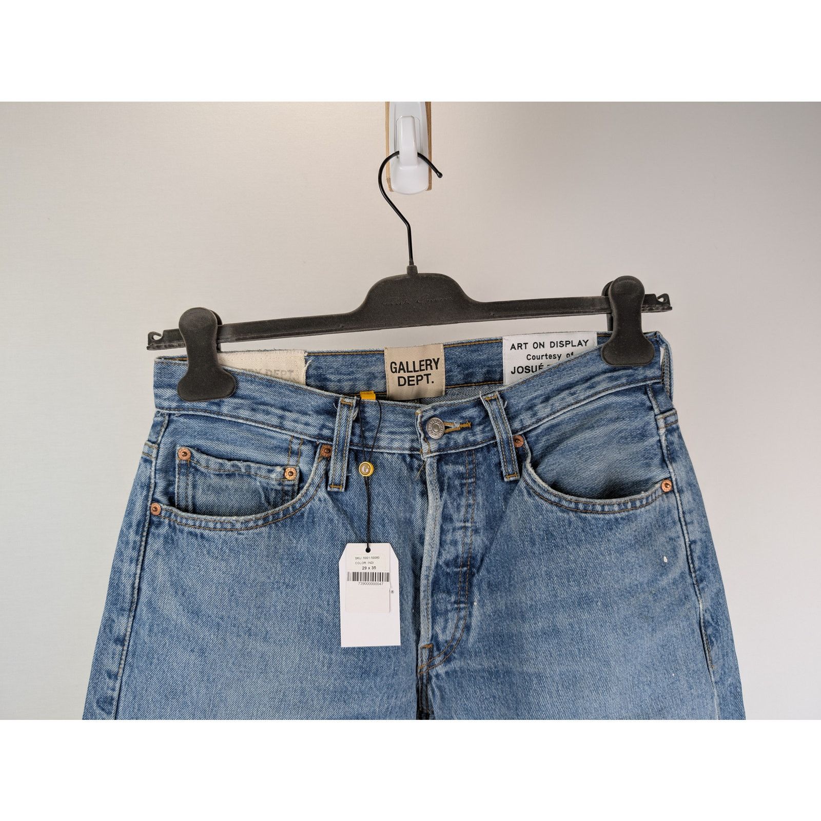 Gallery Dept. o1rshd1 Denim Jean Pants in Indigo Blue Size US 29 - 3 Thumbnail
