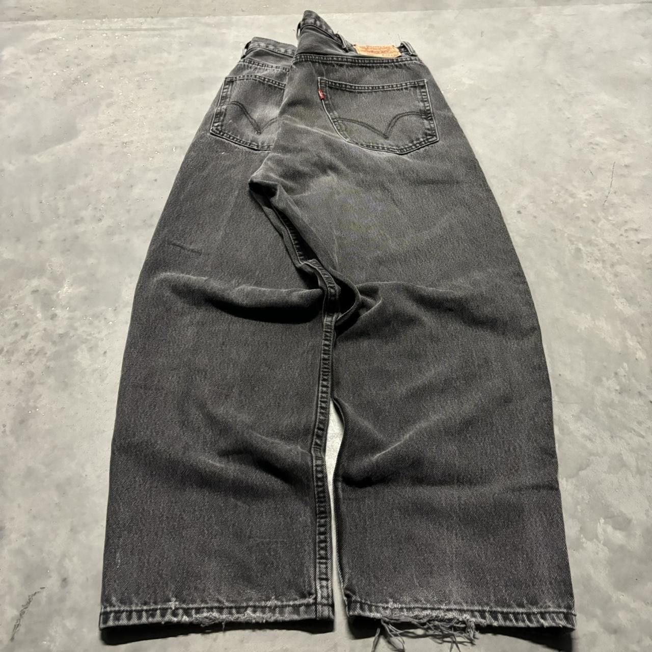 Levi's × Vintage Vintage Y2K/2000s Baggy Grunge Faded Black Levi’s Size US 38 / EU 54 - 4 Thumbnail