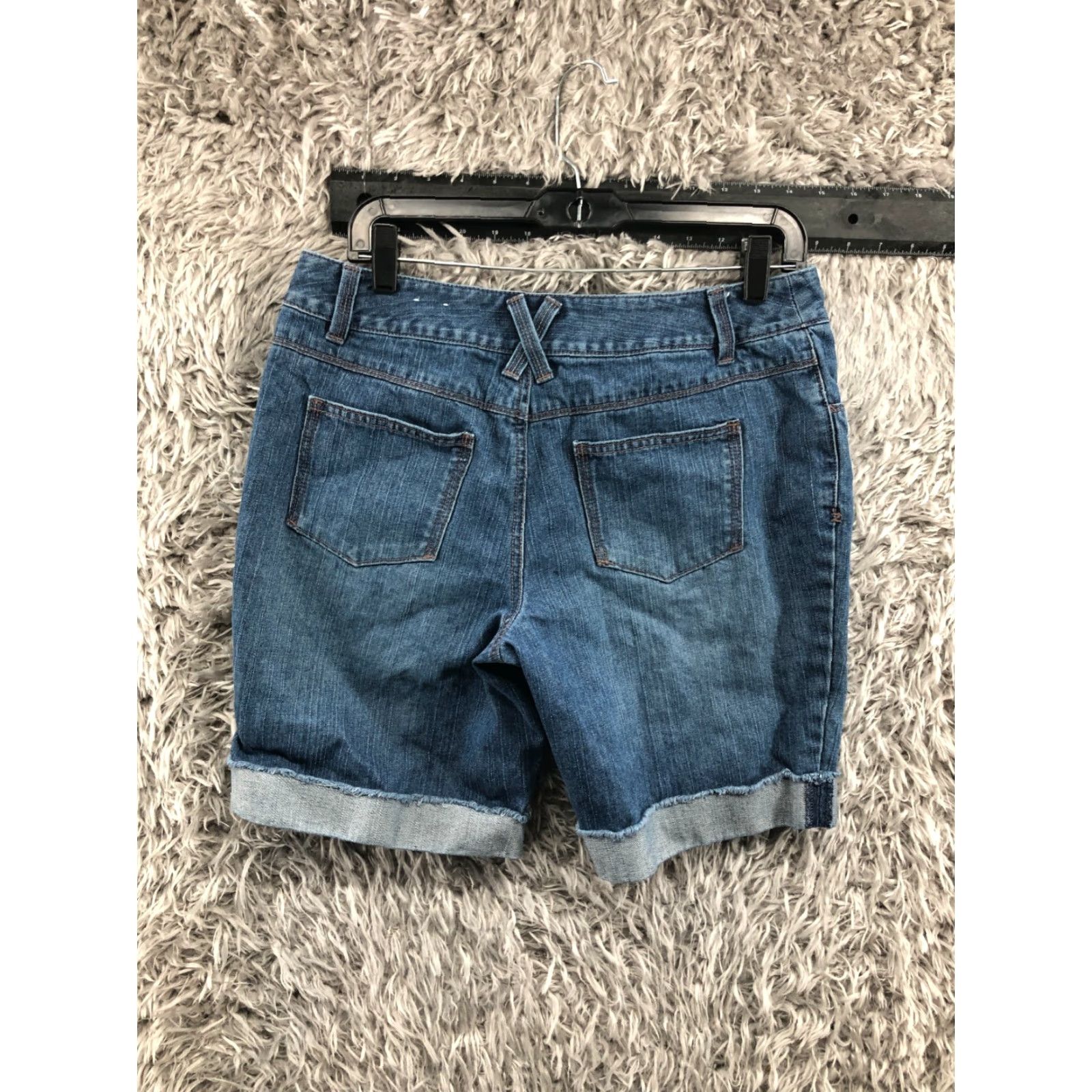 Vintage Sonoma Bermuda Shorts Womens Size 10 Mid Rise Medium Wash Blue Size 32" / US 10 / IT 46 - 4 Thumbnail