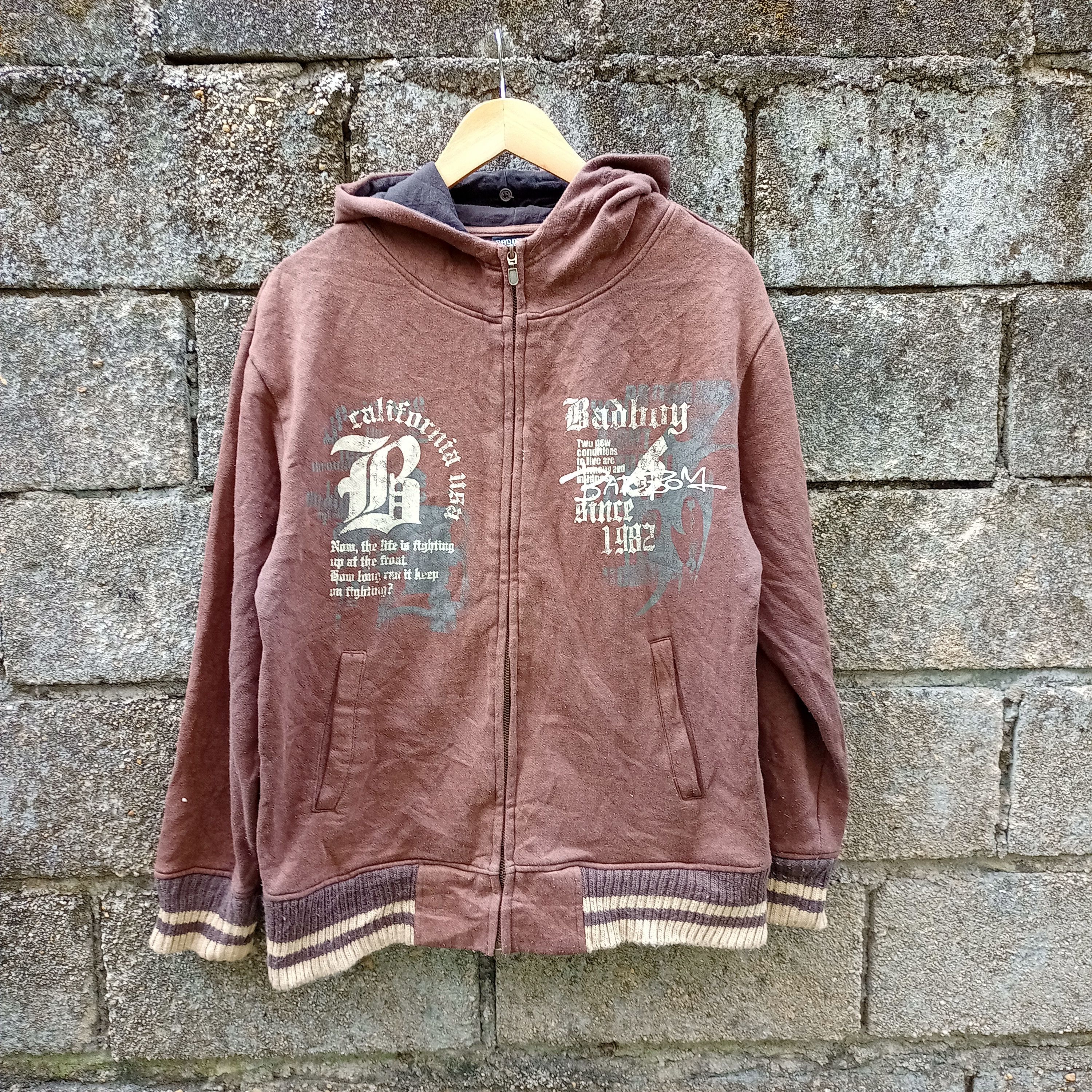 image of Vintage Bad Boy California Usa in Coco Brown, Men's (Size Medium)