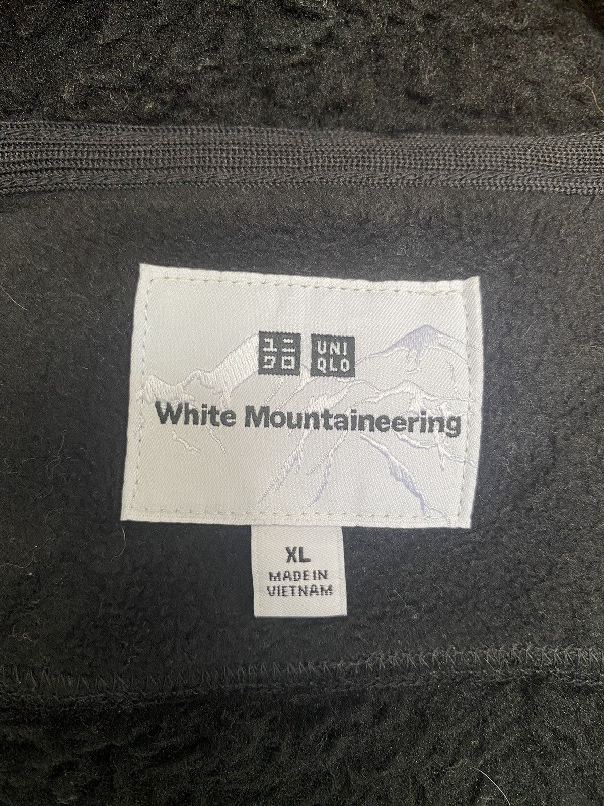 Other UNIQLO WHITE MOUNTAINEERING Fleece Hoodie Zipper Jacket Size US XL / EU 56 / 4 - 21 Thumbnail