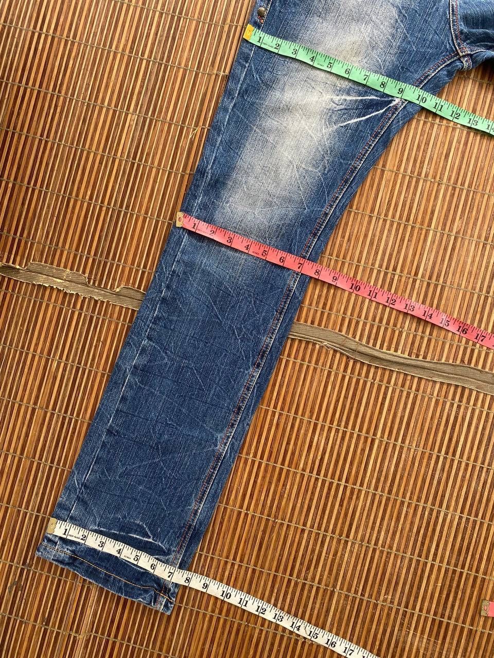 Hysteric Glamour × Tornado Mart Blow By Blue Distressed Denim Size US 31 - 5 Thumbnail