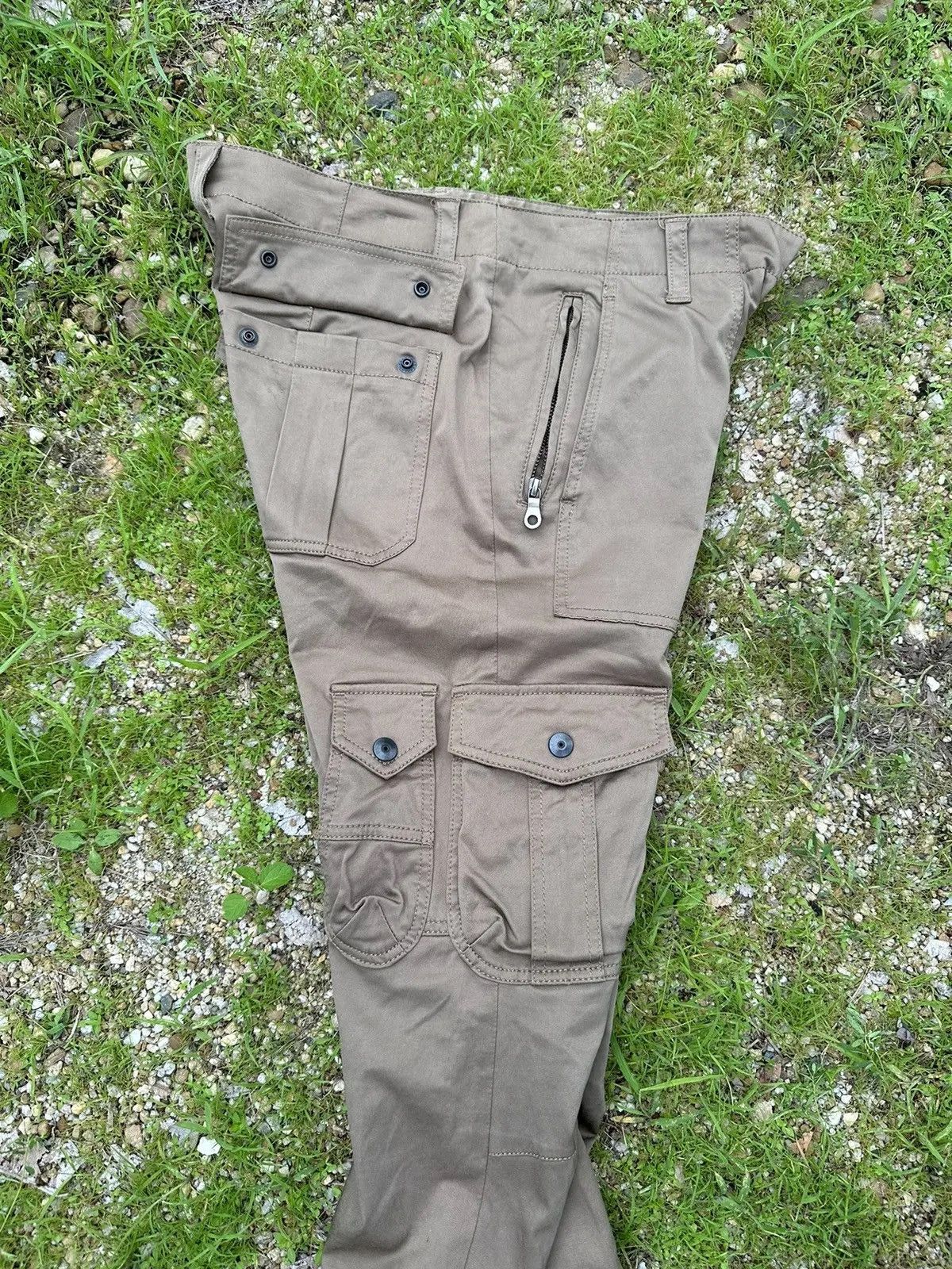Schlussel SICKS!!🔥🔥FLARE/BOOTCUT SCHLUSSEL MULTIPOCKET BONDAGE PANTS Size US 34 / EU 50 - 17 Thumbnail