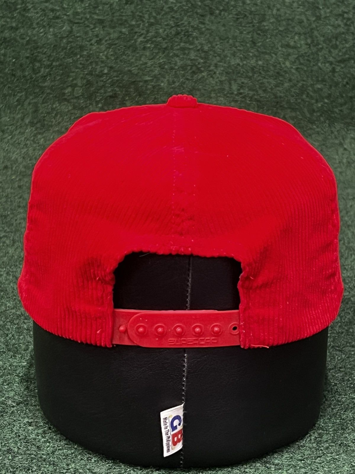 Vintage Vintage 90s St Louis Cardinals Script Corduroy Snapback Hat Size ONE SIZE - 6 Thumbnail