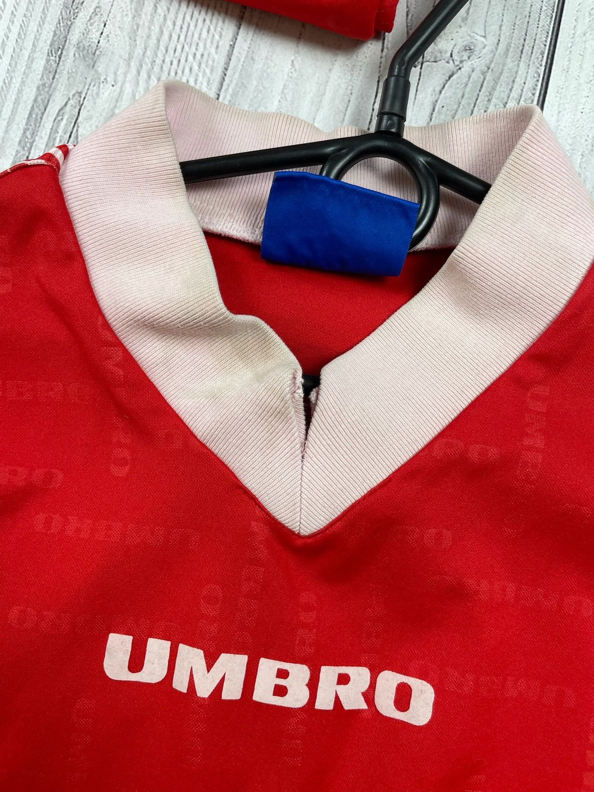 Umbro Vintage umbro soccer jersey long sleeve retro soccer team L Size US L / EU 52-54 / 3 - 12 Thumbnail