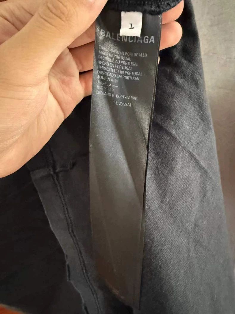 Balenciaga Balenciaga Flame ink-splashing short sleeve Size US S / EU 44-46 / 1 - 4 Thumbnail